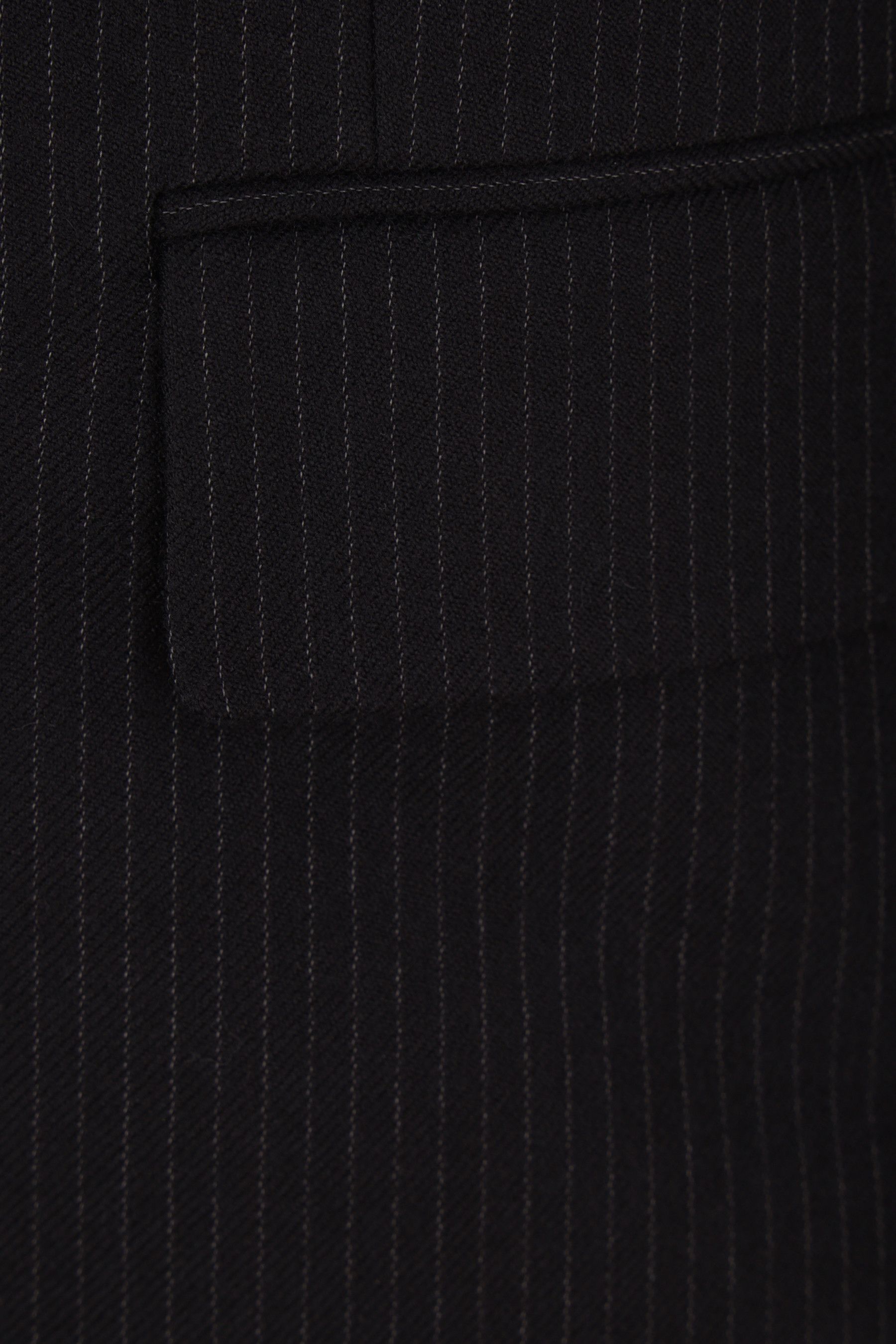 Saint Laurent Paris o1s1wg111124 Jacket In Striped Wool in Black Size US S / EU 44-46 / 1 - 4 Thumbnail