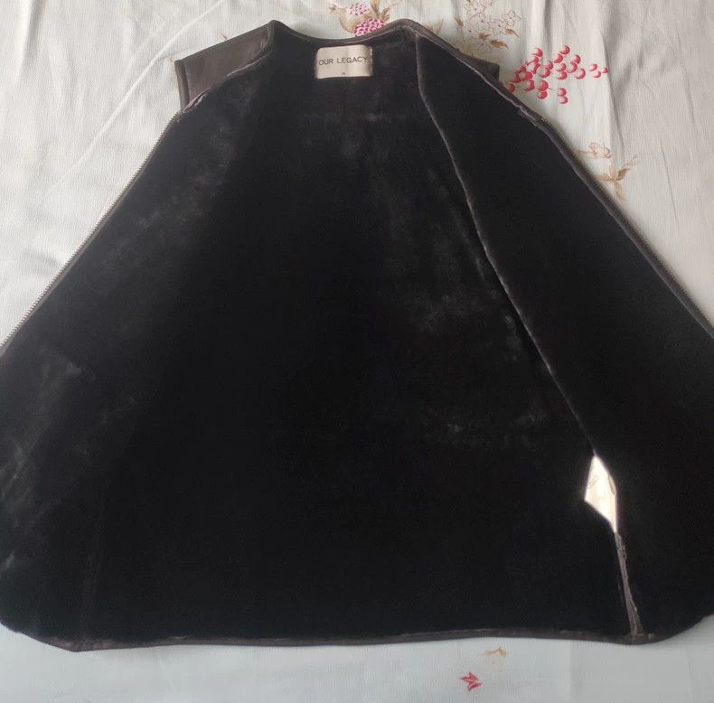 Our Legacy Our Legacy size46 Sheepskin vest Size US S / EU 44-46 / 1 - 4 Thumbnail