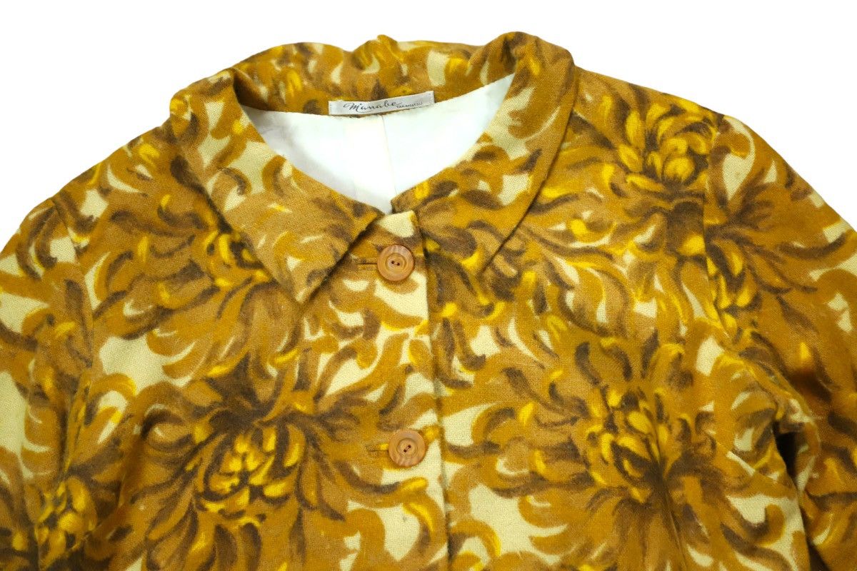 Designer × Japanese Brand × Vintage Manabe TAMAMATSU Florals print Shirt, Blouses Size S / US 4 / IT 40 - 3 Thumbnail