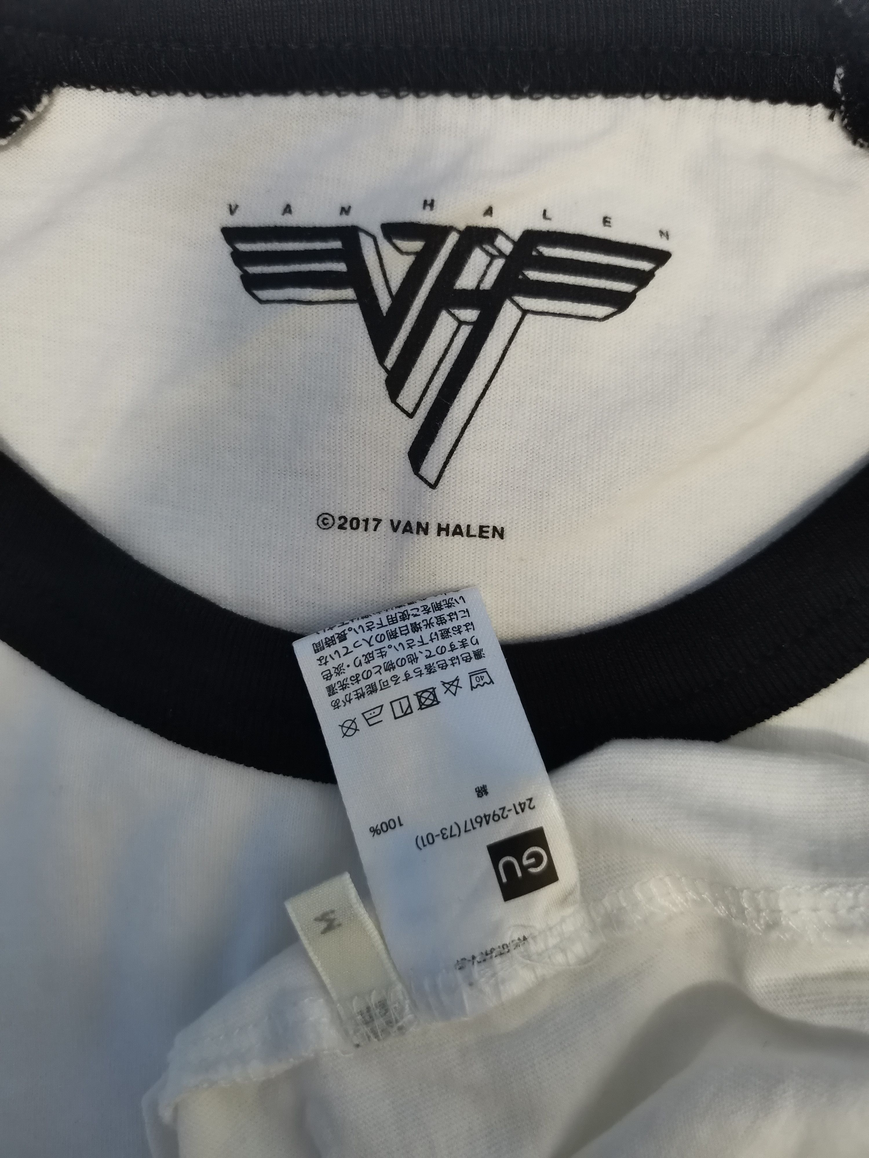 Band Tees Van Halen Live 1982 Band Tee x Gu Japanese Brand Streetwear Size US M / EU 48-50 / 2 - 2 Thumbnail
