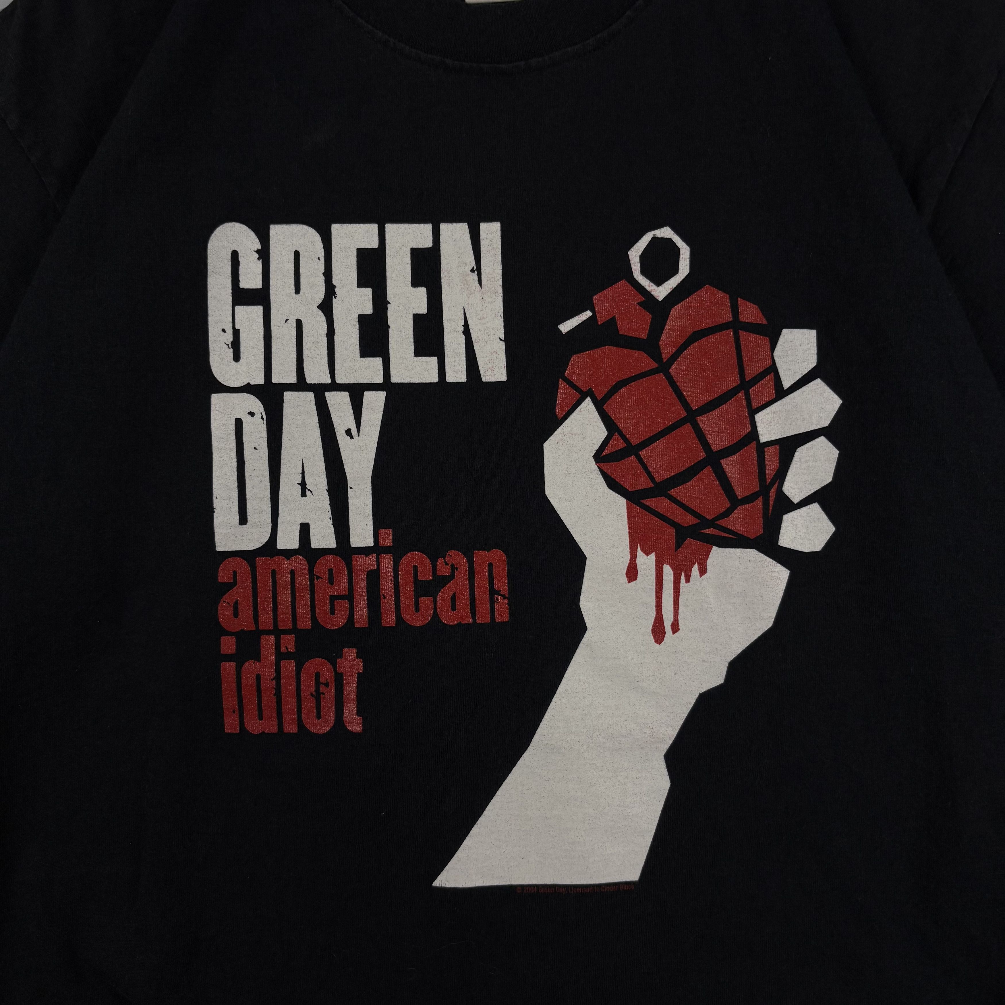 Fruit Of The Loom Green Day Shirt Size US S / EU 44-46 / 1 - 2 Thumbnail
