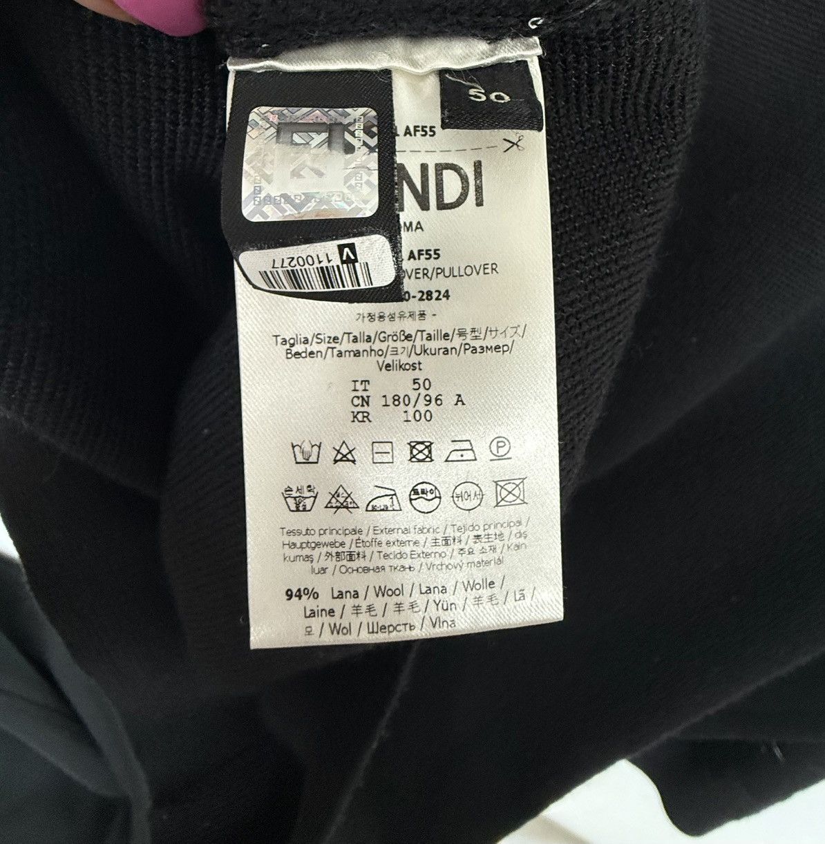 Fendi Fendi Crewneck Pullover Size US M / EU 48-50 / 2 - 4 Thumbnail