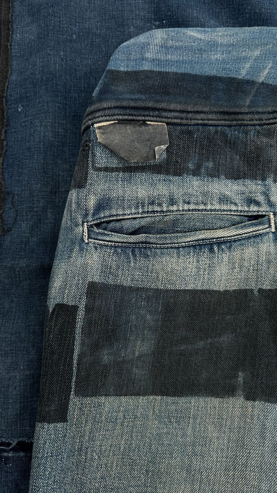 Kapital Kapital Kountry redux Prisoner Painted prison Denim Pant Size US 34 / EU 50 - 12 Thumbnail