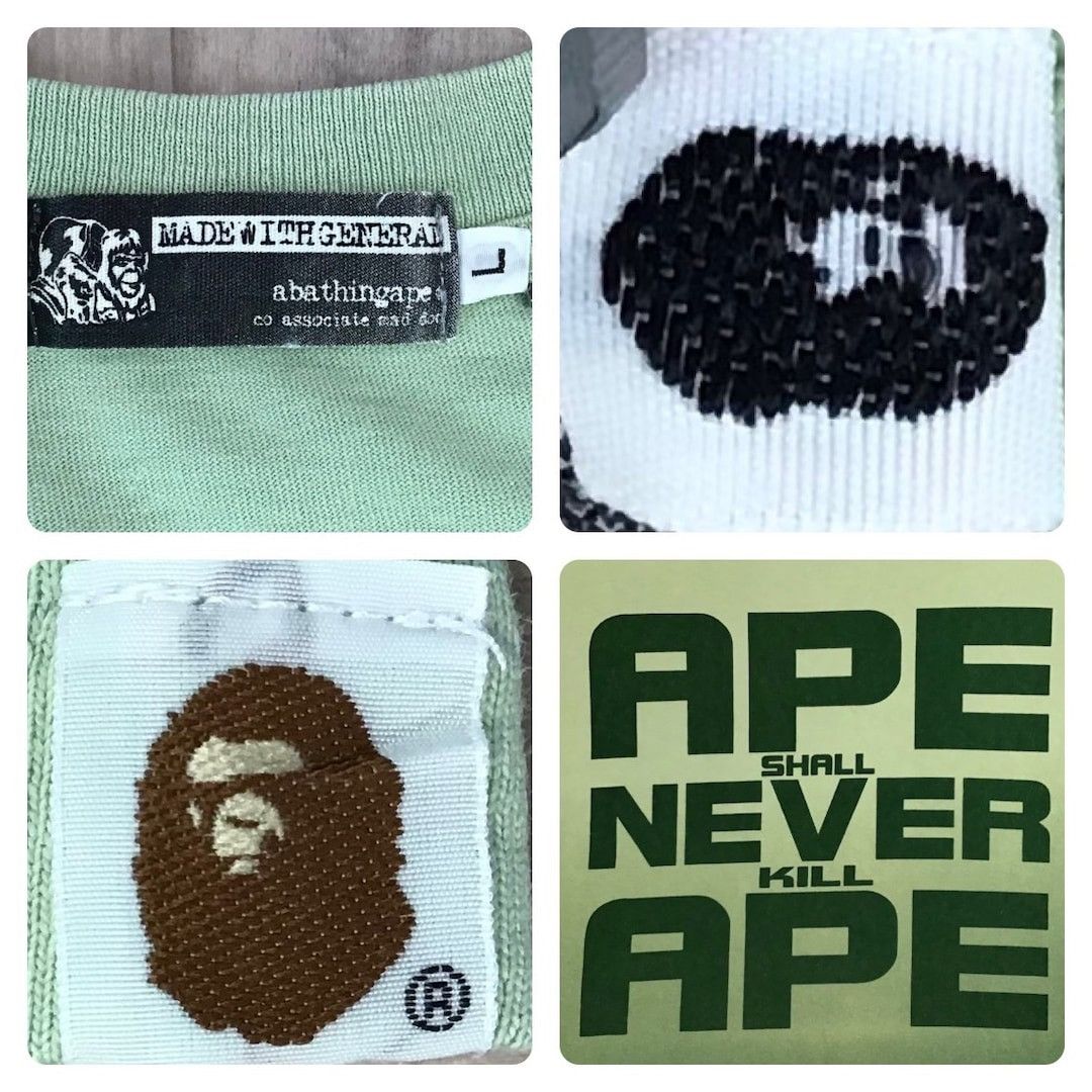 Bape 🔥Vintage🔥 BAPE ASNKA logo Gradation T-shirt a bathing ape Size US L / EU 52-54 / 3 - 5 Thumbnail