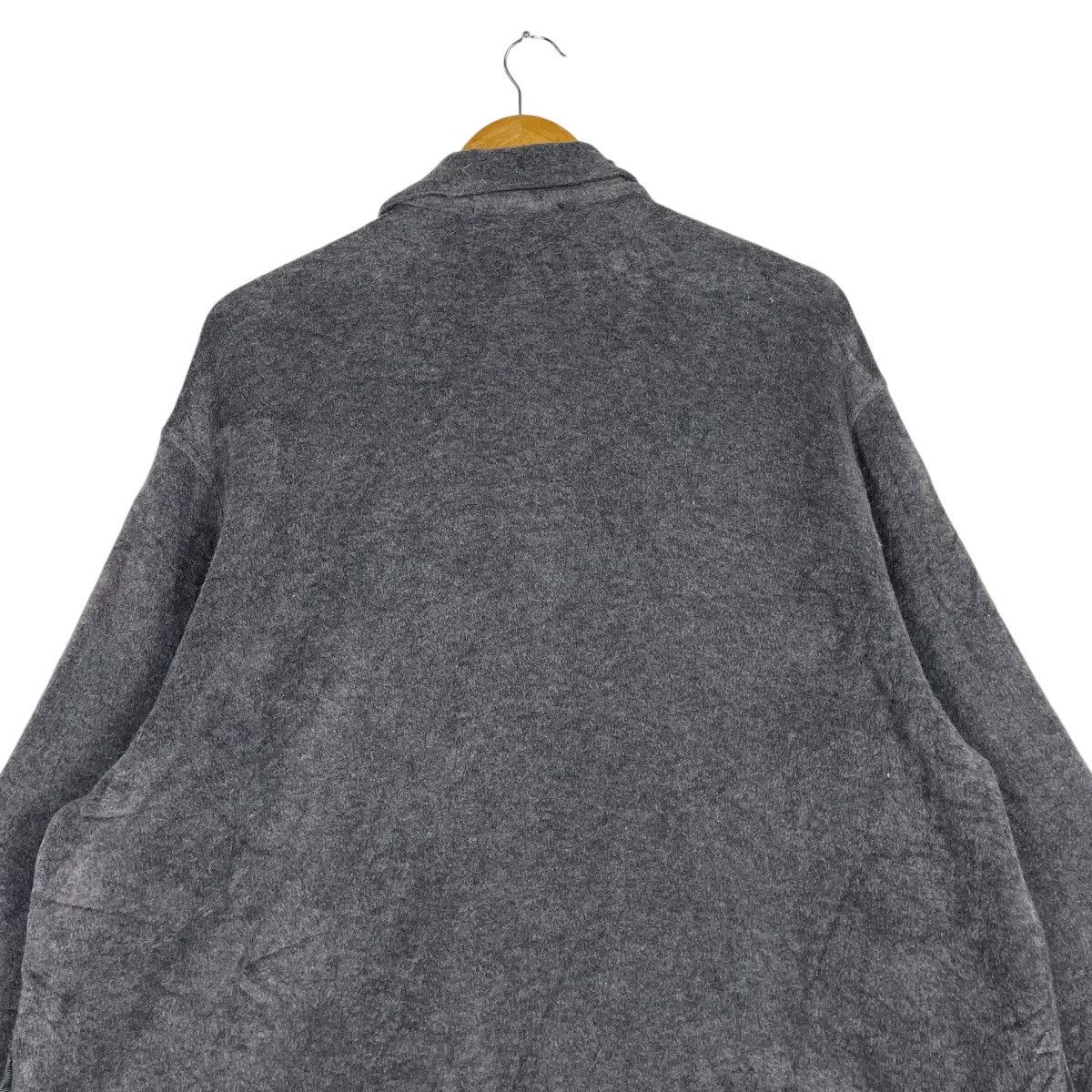 Designer × Salvatore Ferragamo 💥SALVATORE FERRAGAMO BUTTON LONG WOOL JACKET Size US M / EU 48-50 / 2 - 8 Thumbnail