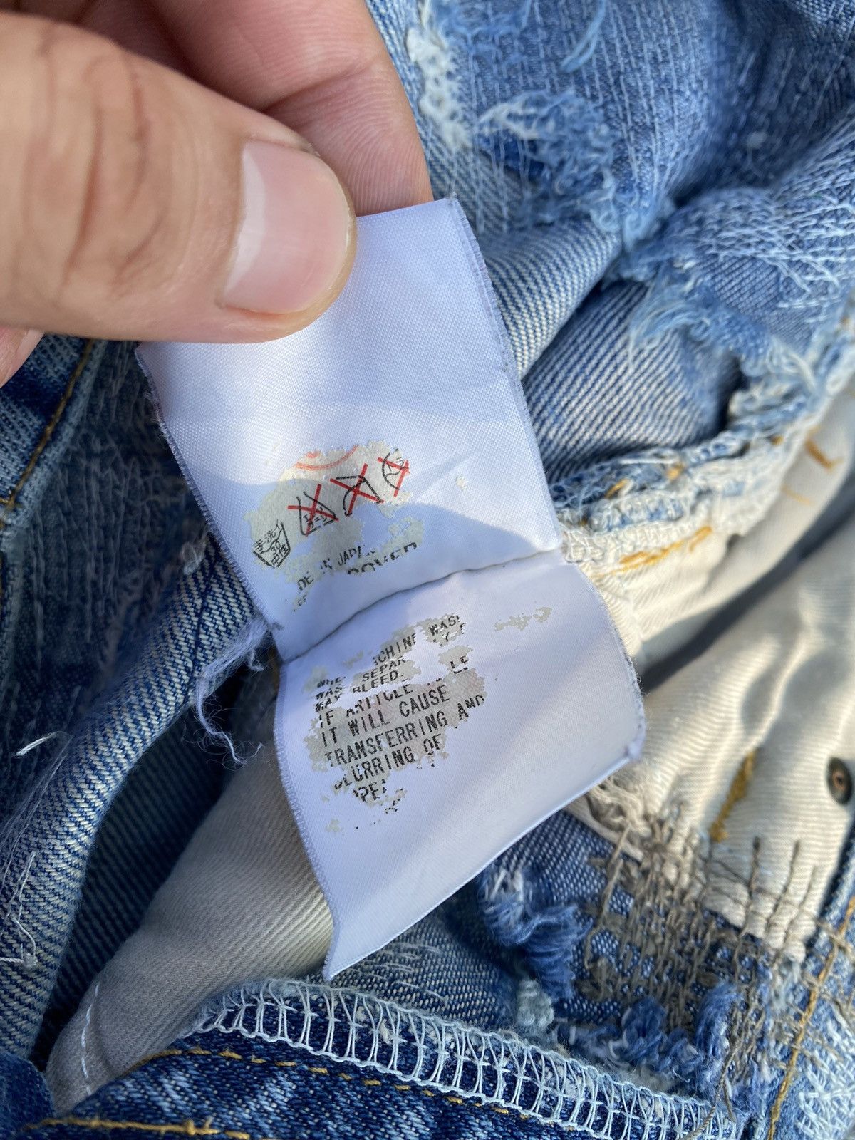 Undercover Undercover Aw2005 Arts & Crafts 85 Denim Size US 32 / EU 48 - 17 Thumbnail