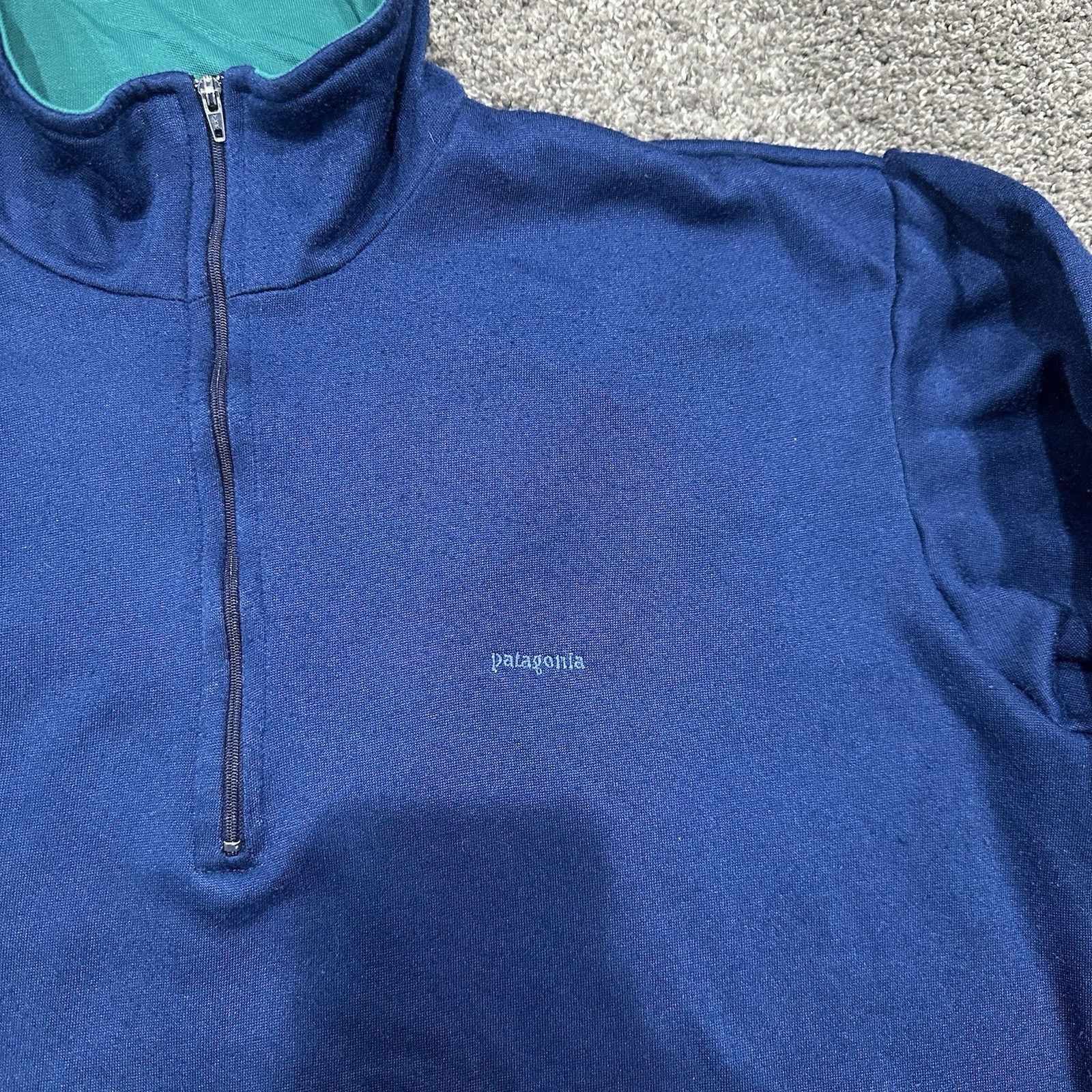 Patagonia Vtg Patagonia Womens XL Capilene Blue 1/4 Zip Baselayer 80s Size XL / US 12-14 / IT 48-50 - 3 Thumbnail