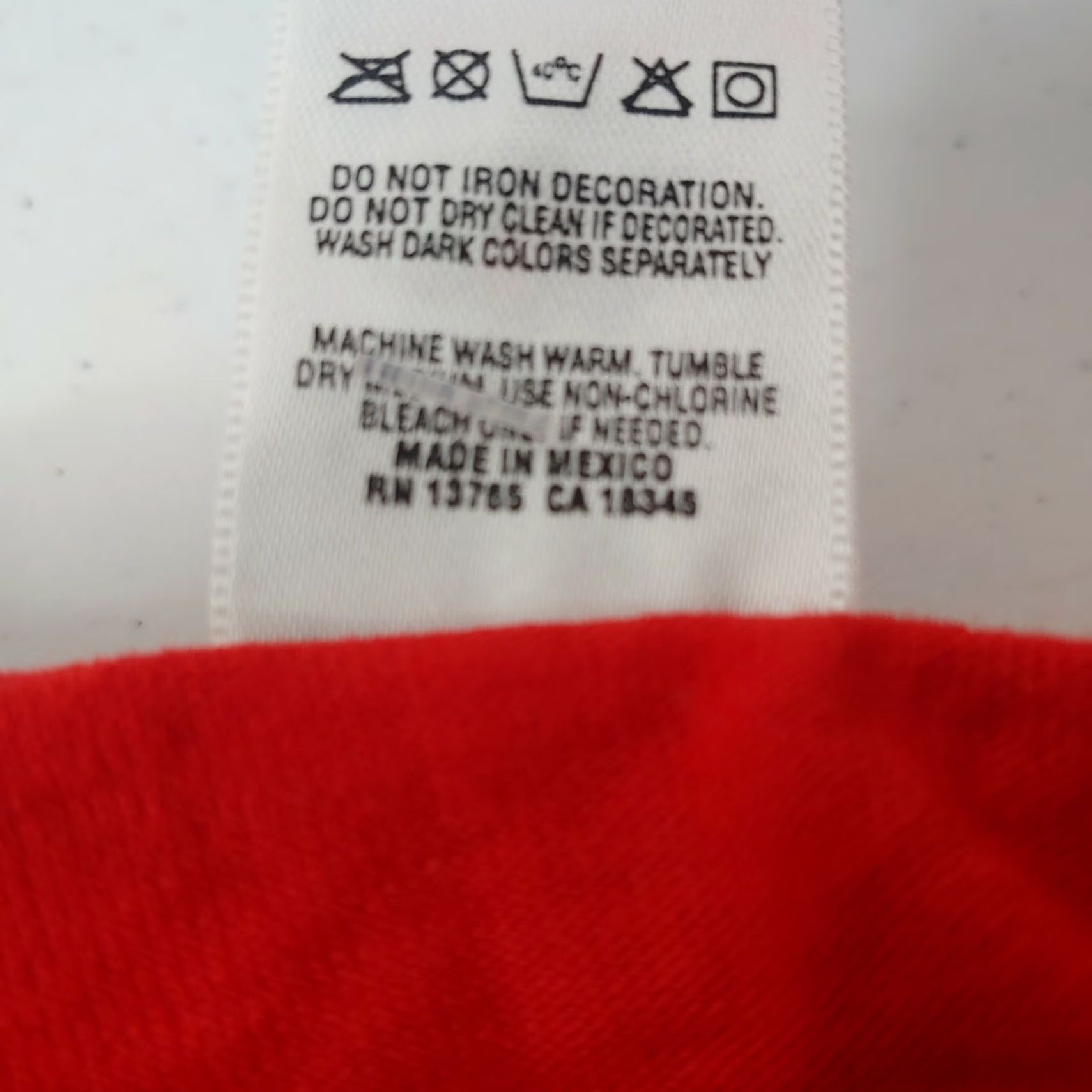 Fruit Of The Loom VINTAGE National Physical Fitness Award Shirt Large Red USA Single Stitch T-Shirt Mens Size US L / EU 52-54 / 3 - 5 Thumbnail