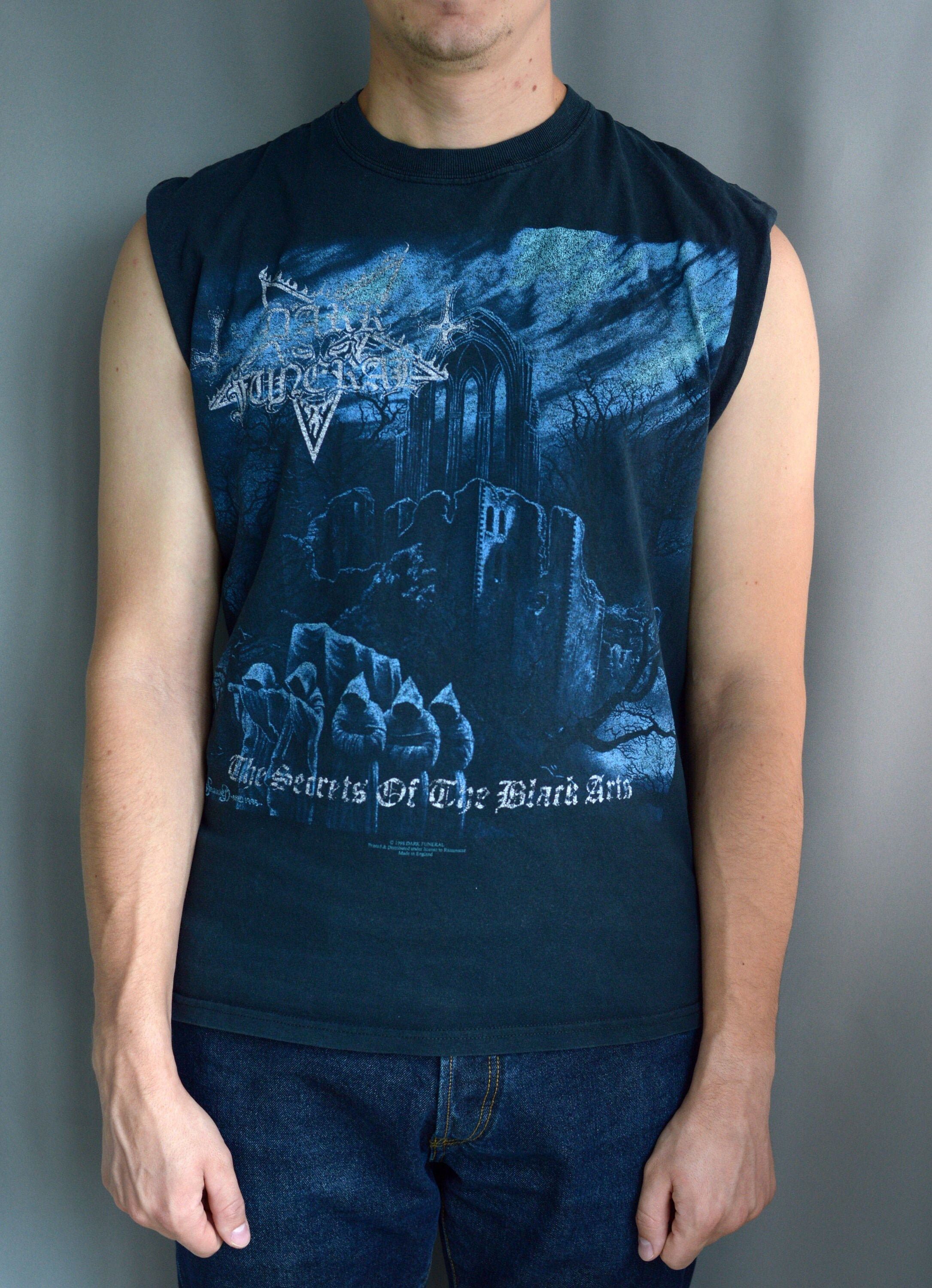 Vintage Vintage 1998 Dark Funeral The secrets of Black Arts t shirt Size US L / EU 52-54 / 3 - 1 Thumbnail