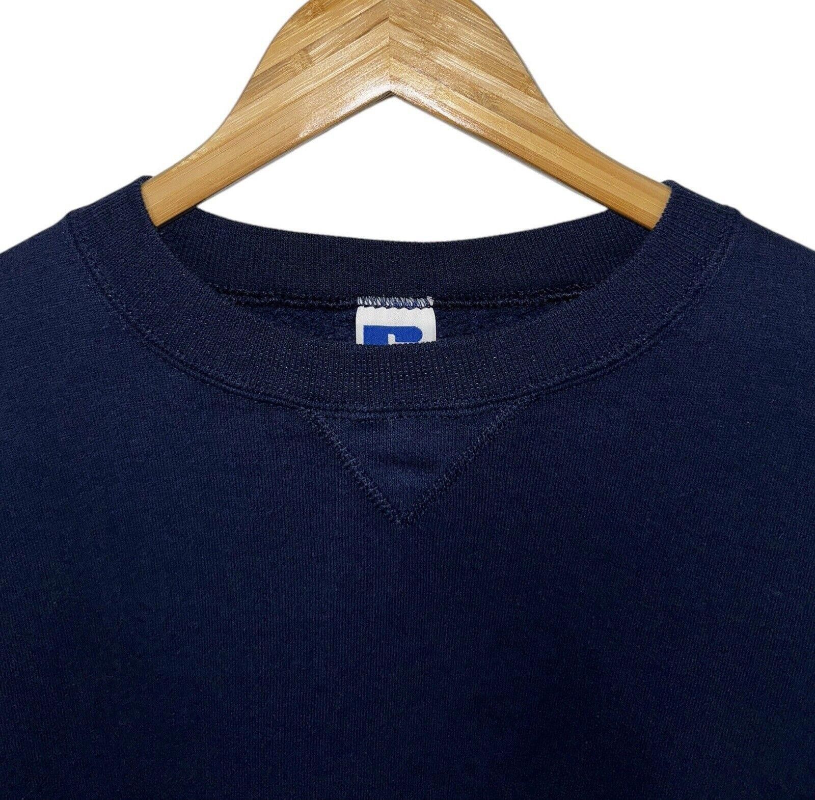 Russell Athletic Vintage Russell Athletic 90s Navy Blue USA Crewneck XL Size US 36 / EU 52 - 3 Thumbnail