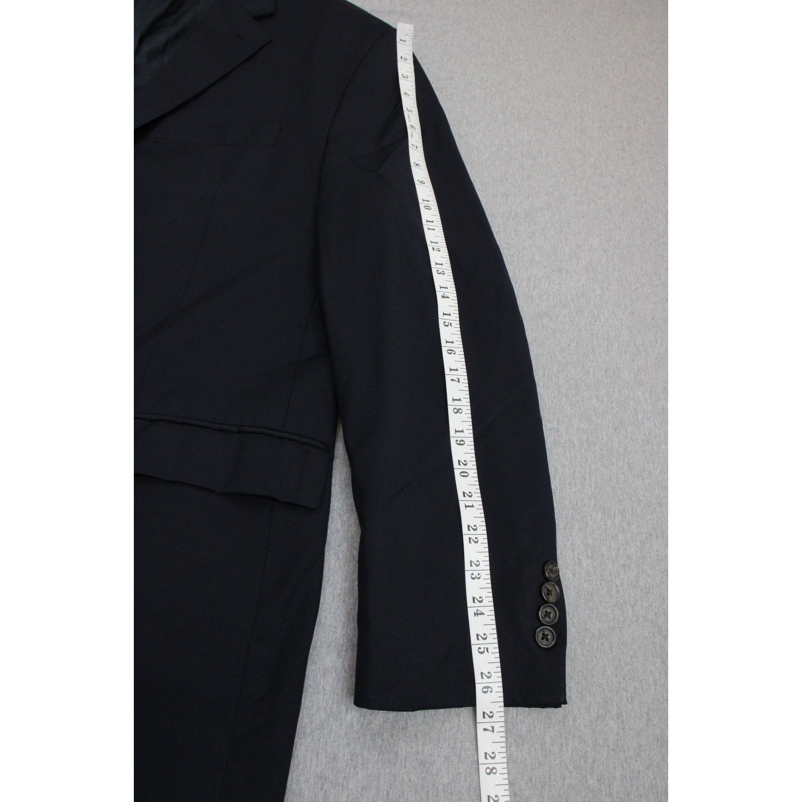 Lauren Ralph Lauren Lauren Ralph Lauren Blazer Men's 46L Navy Blue Wool 2 Button Size 46L - 8 Thumbnail