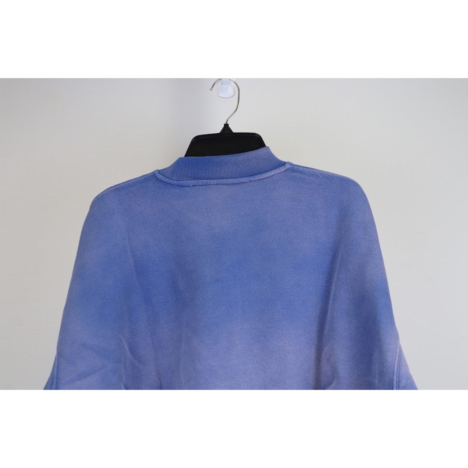 Off-White o1rshd1 Wave Off Boxy Crewneck in Purple/White Size US M / EU 48-50 / 2 - 10 Thumbnail