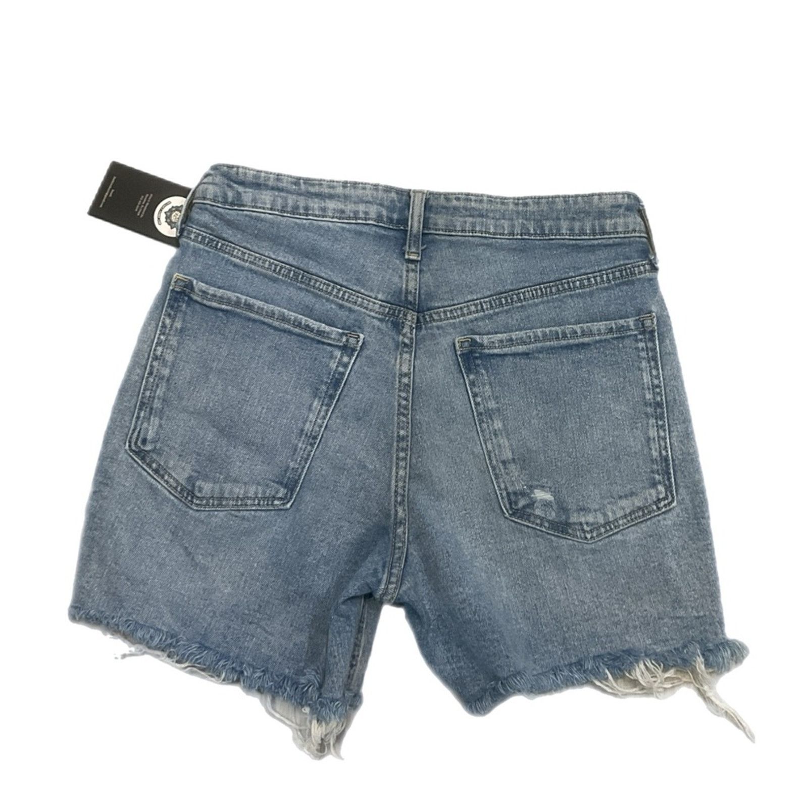 Old Navy Old Navy High Rise Denim Blue Jean Shorts Size 28" / US 6 / IT 42 - 2 Thumbnail