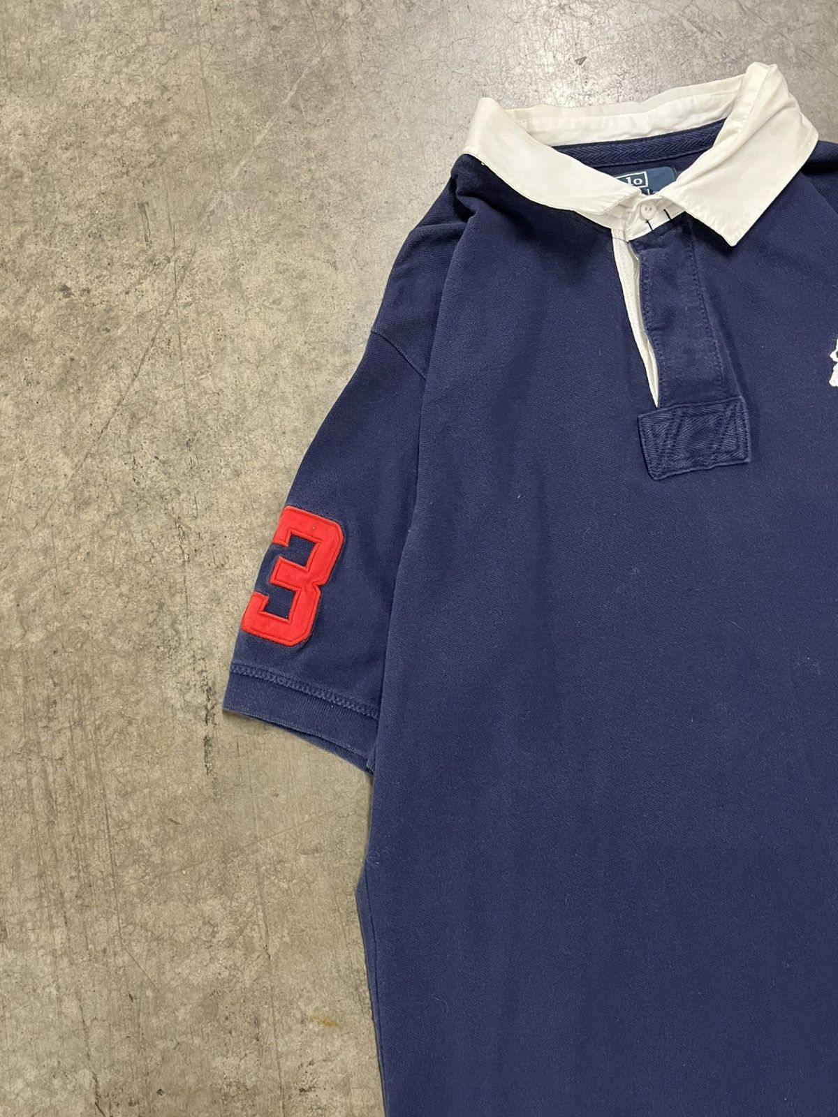 Polo Ralph Lauren × Vintage Polo Ralph Lauren vintage big pony polo numbered streetwear Size US XXL / EU 58 / 5 - 4 Thumbnail