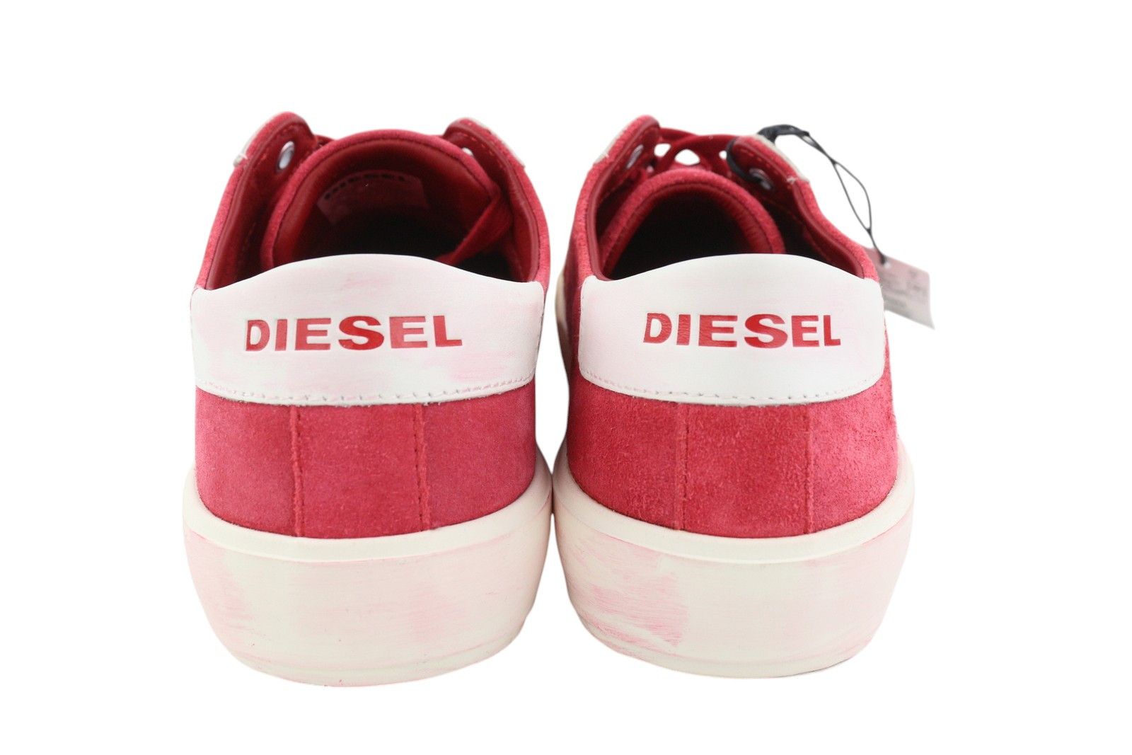 Diesel S-MYDORI LC EU43 Red Suede Leather 41536 Size US 10 / EU 43 - 6 Thumbnail