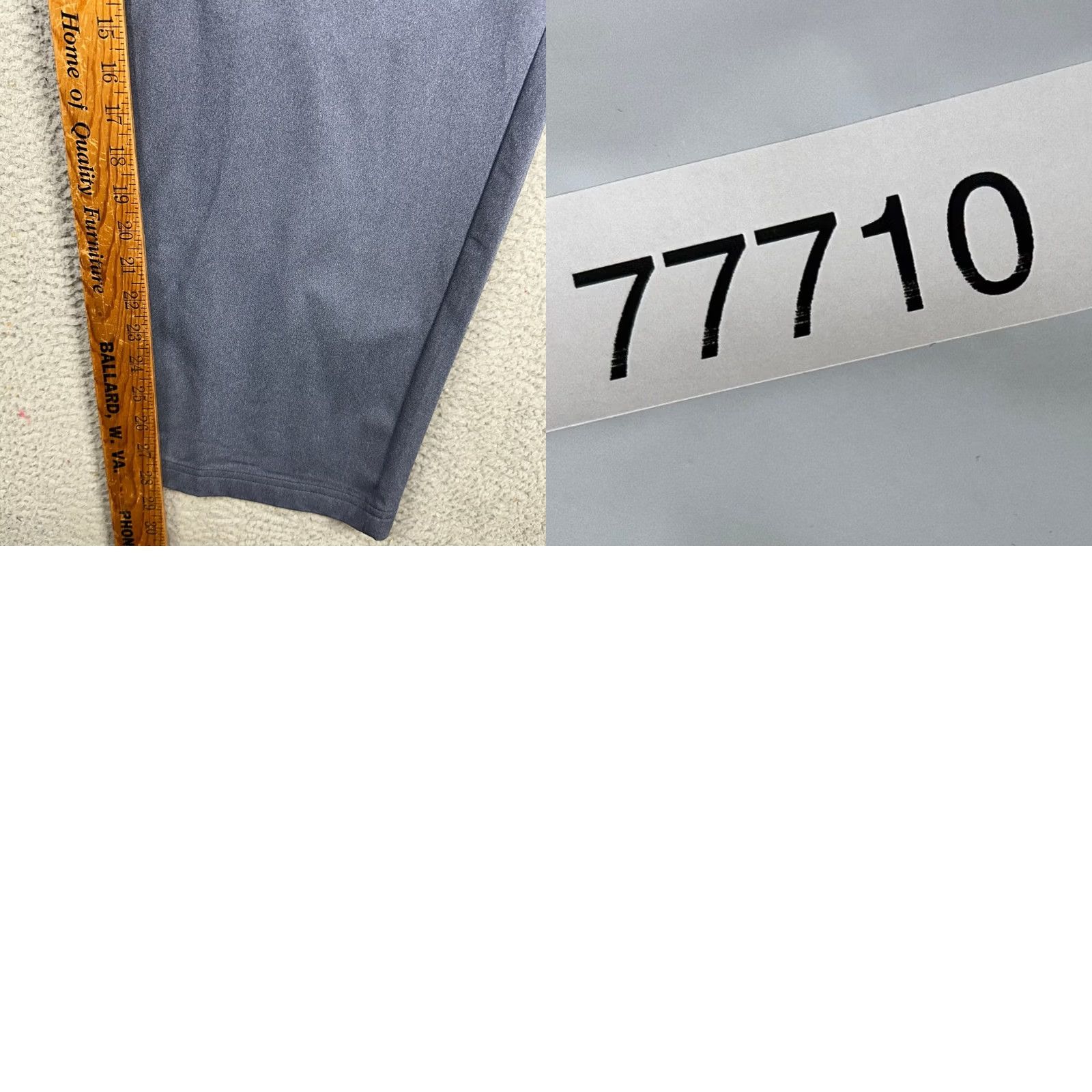 Vintage 01.Algo Mens Performance Chino Golf Pants 46 Blue Straight Pocket Size US 30 / EU 46 - 8 Thumbnail