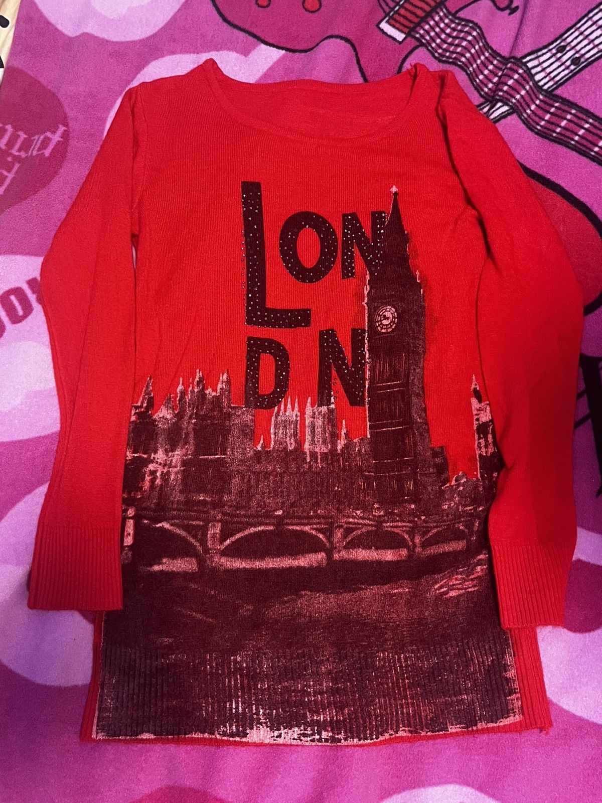 Other london rhinestone long sleeve Size M / US 6-8 / IT 42-44 - 1 Preview