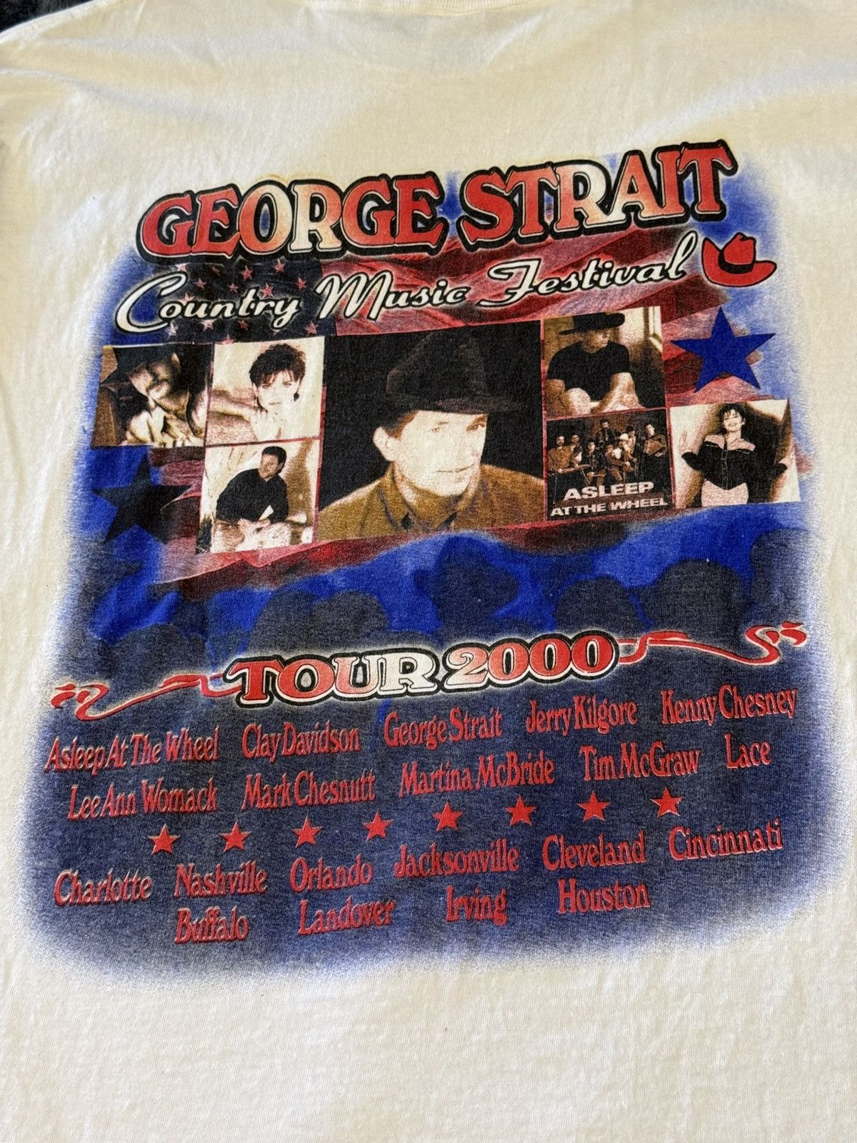 Other XL Vintage 2000 George Strait Country Music Festival Tour Size US XL / EU 56 / 4 - 5 Thumbnail