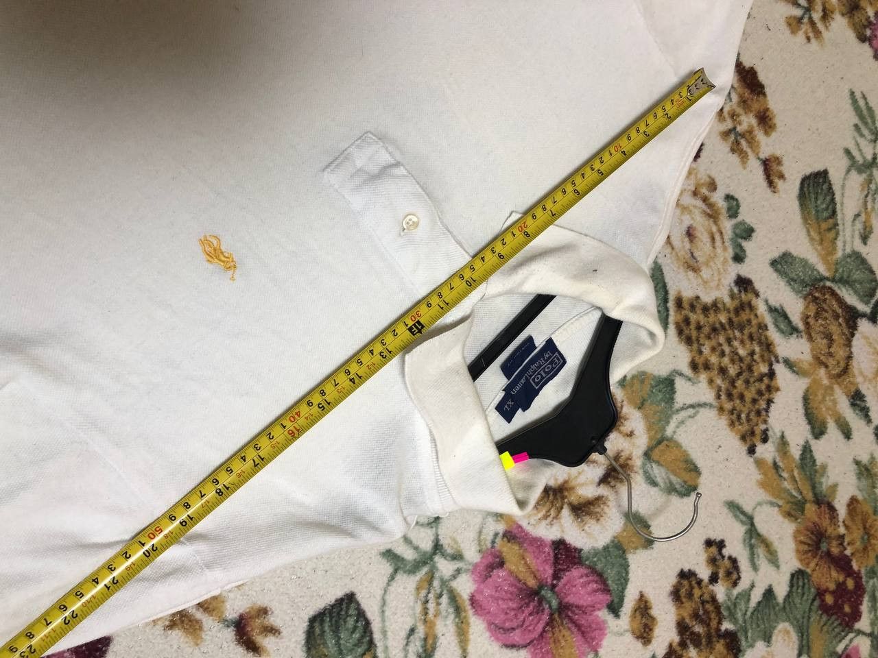 Polo Ralph Lauren Polo Ralph Lauren Shirt Custom Slim Fit White Short Sleeve Size US XL / EU 56 / 4 - 7 Thumbnail