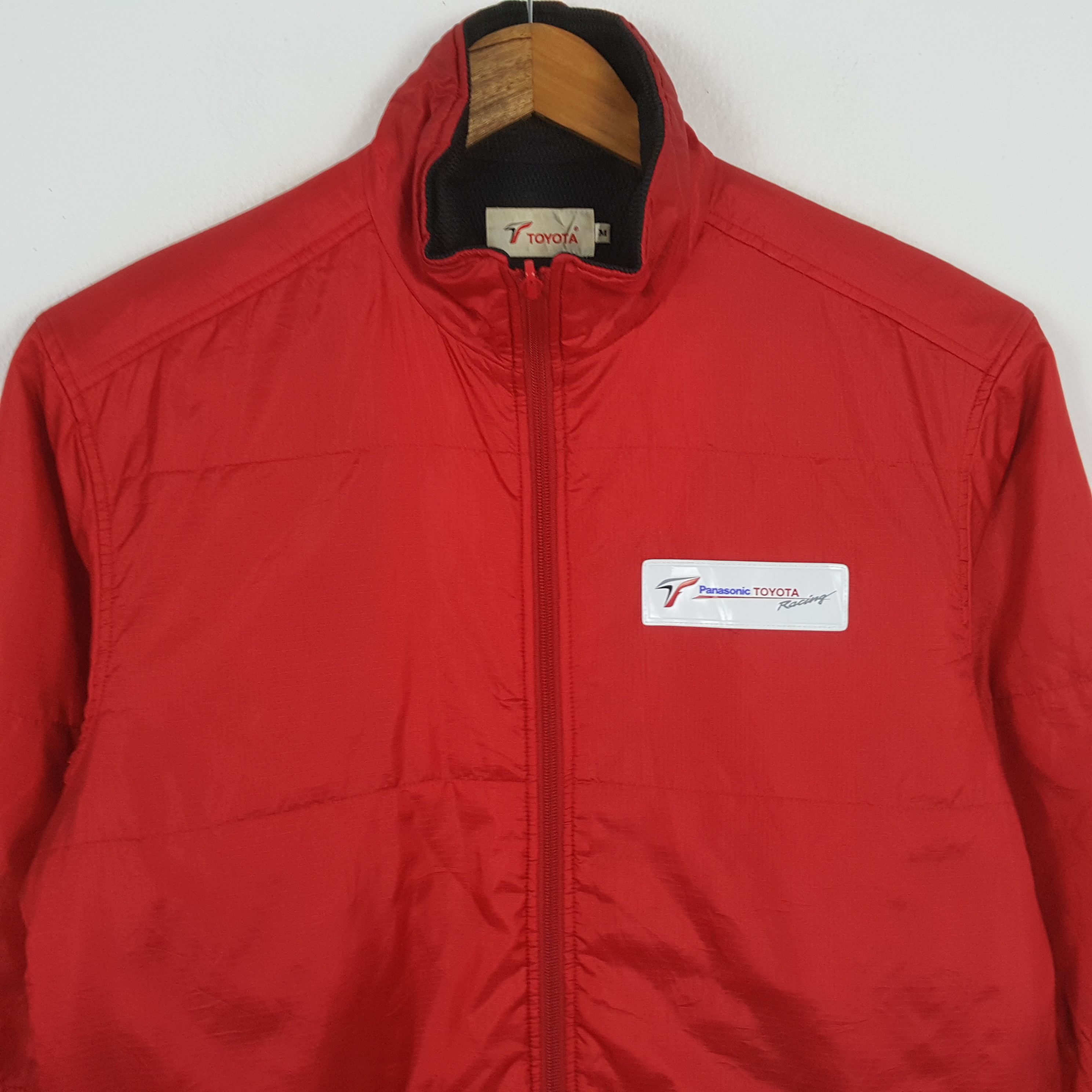 Vintage Vintage PANASONIC TOYOTA RACING Team Japan Motorsport Jacket Size US L / EU 52-54 / 3 - 4 Thumbnail