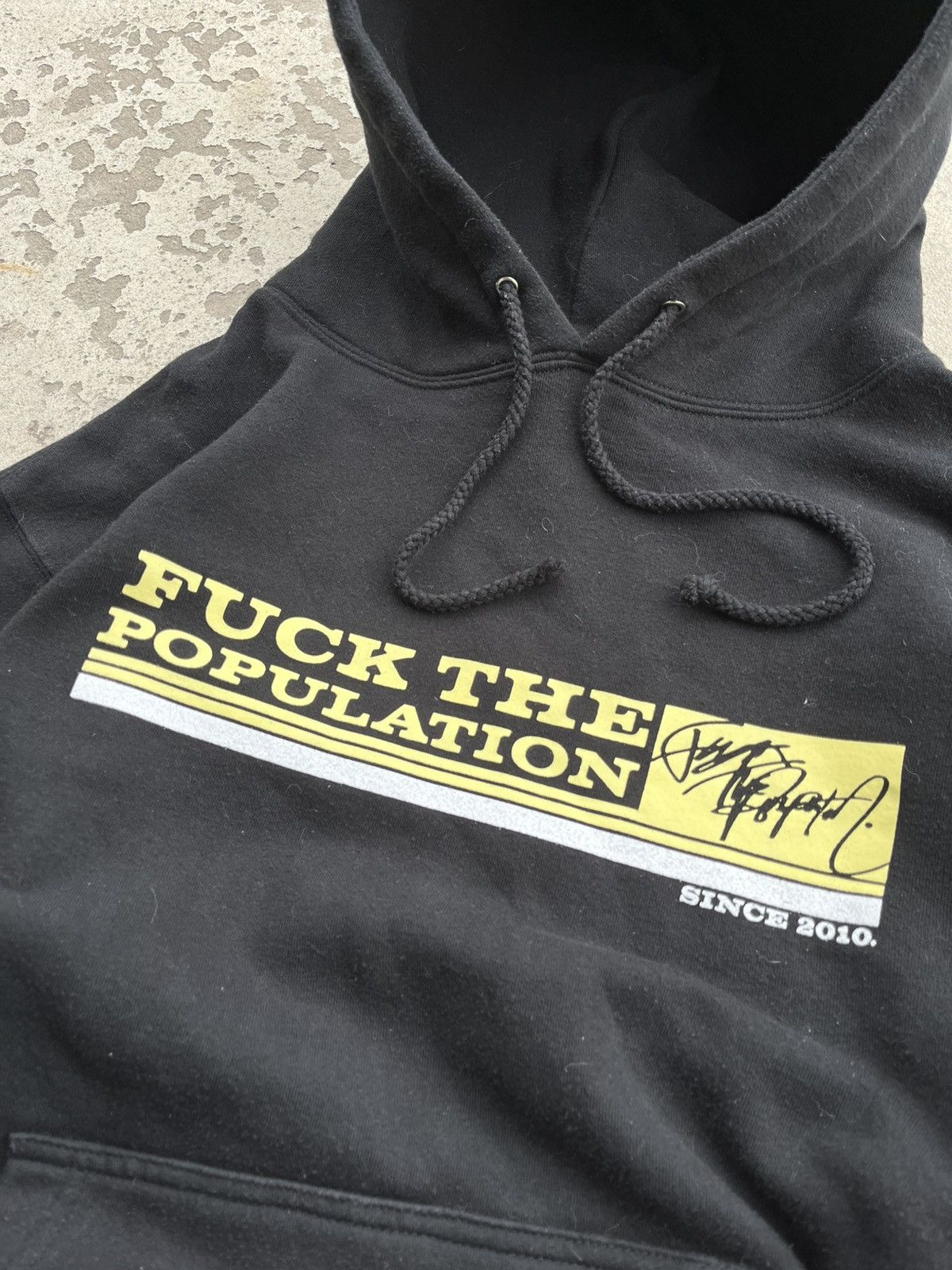Fuck The Population Vintage Fuck The Population Since 2010 Big Logo FTP Hoodie Size US M / EU 48-50 / 2 - 4 Thumbnail