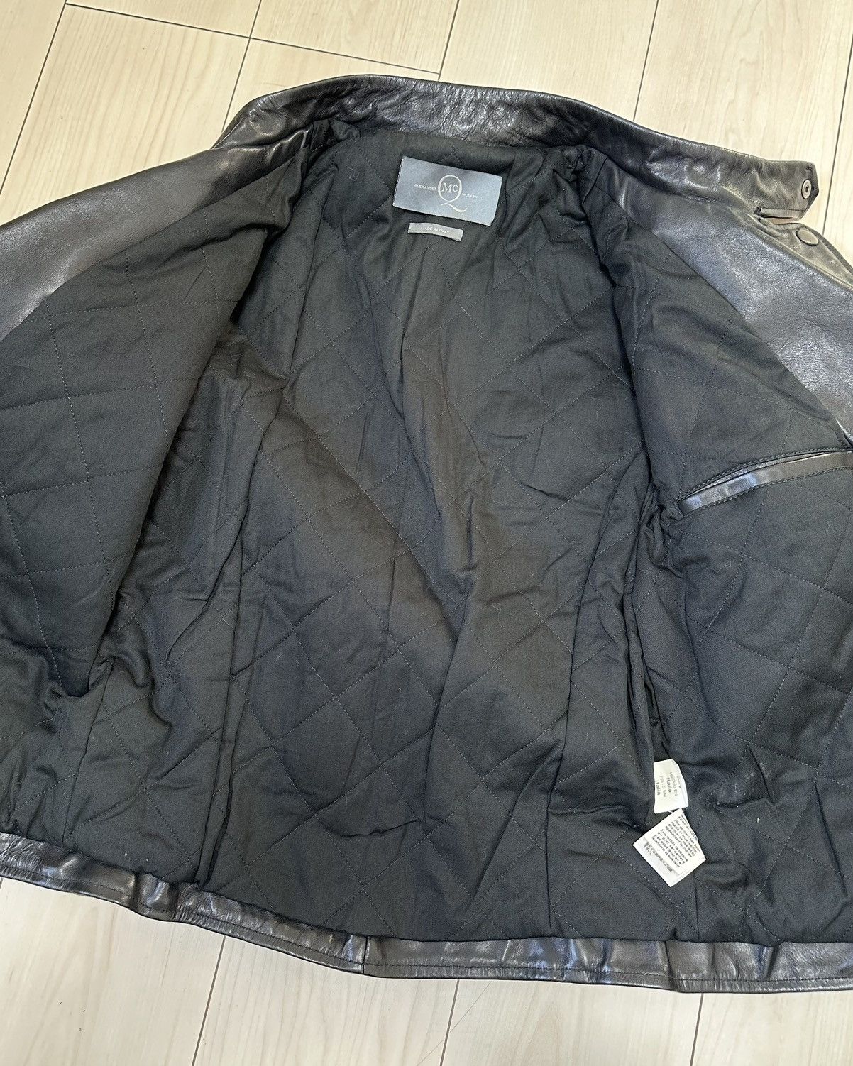 Alexander McQueen × MCQ Alexander McQueen Motorcycle Leather Jacket Size US S / EU 44-46 / 1 - 6 Thumbnail
