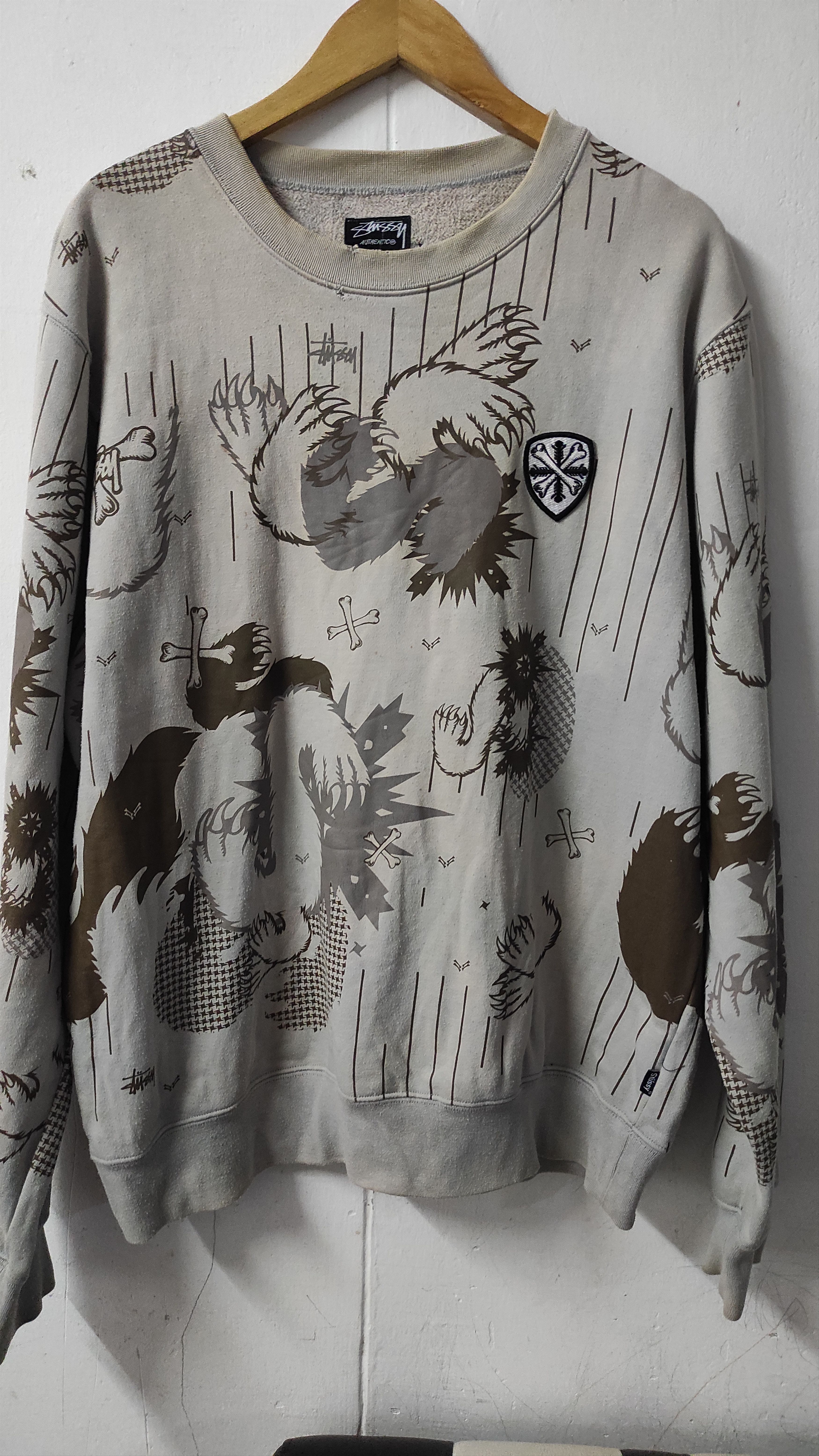 Stussy × Vintage Vintage stussy full print Size US XL / EU 56 / 4 - 1 Thumbnail