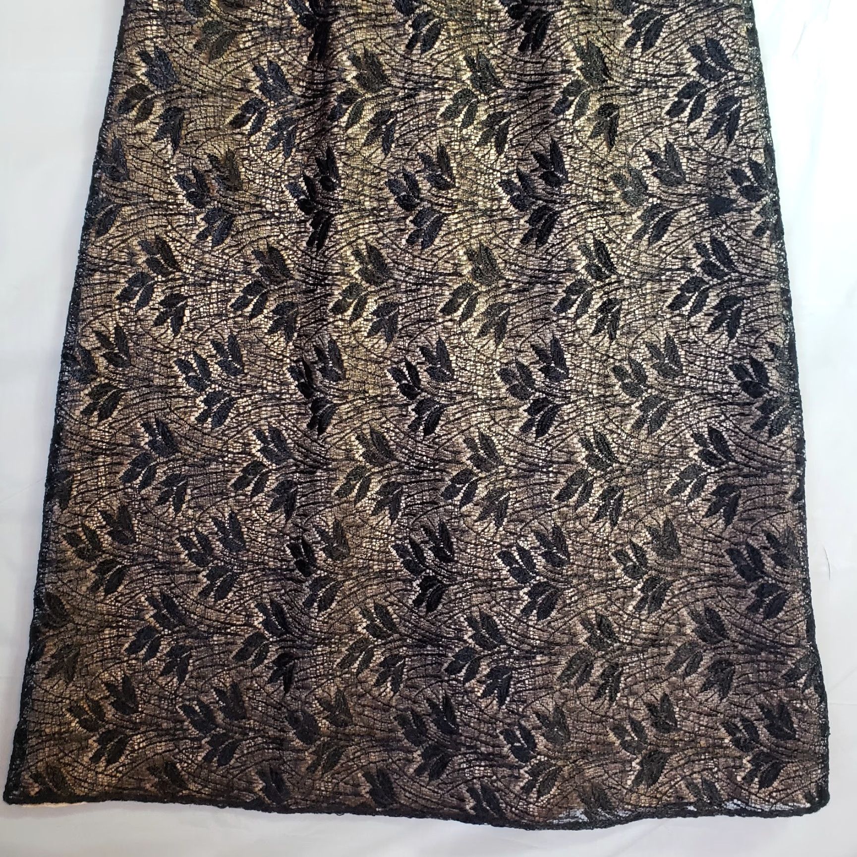 Vintage VINTAGE Bill Levkoff Malibu Black Lace High Neck Full Length Gown-Size 4 Dress Womens Size S / US 4 / IT 40 - 3 Thumbnail