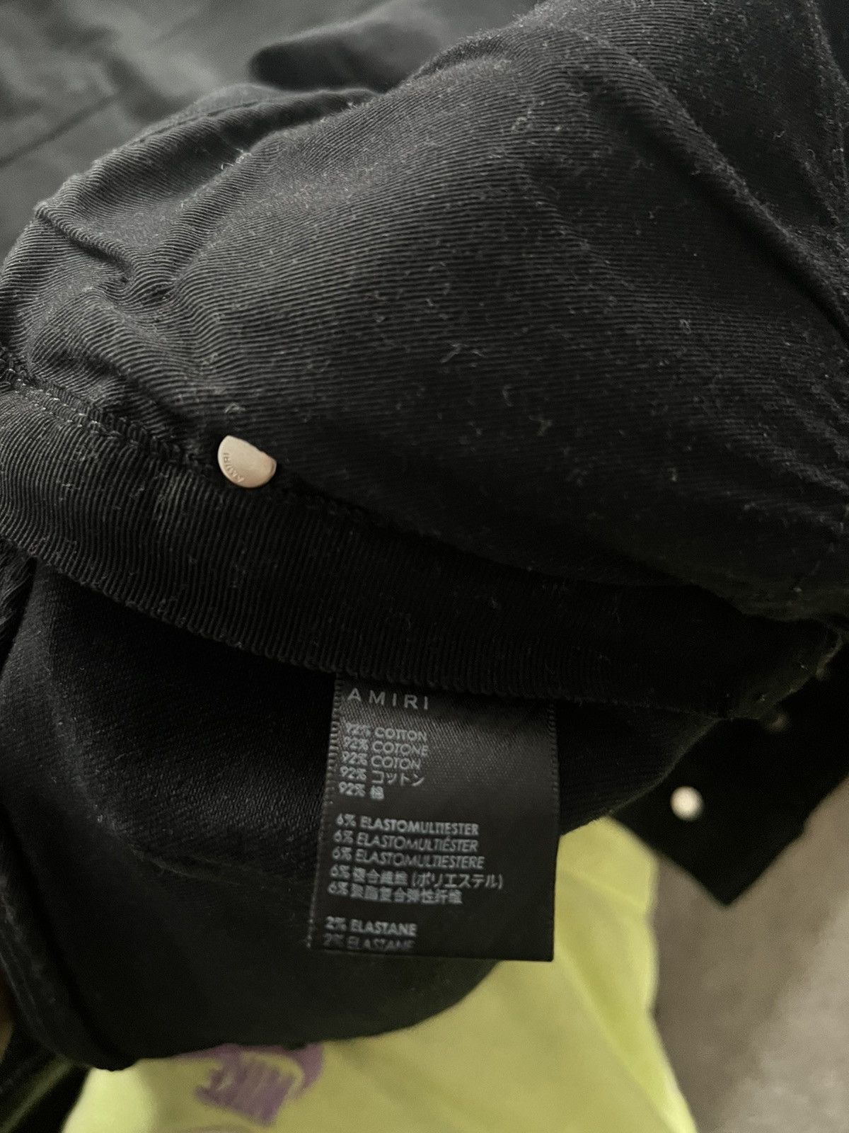 Amiri Amiri Paint Drip Denim Size US 33 - 6 Thumbnail