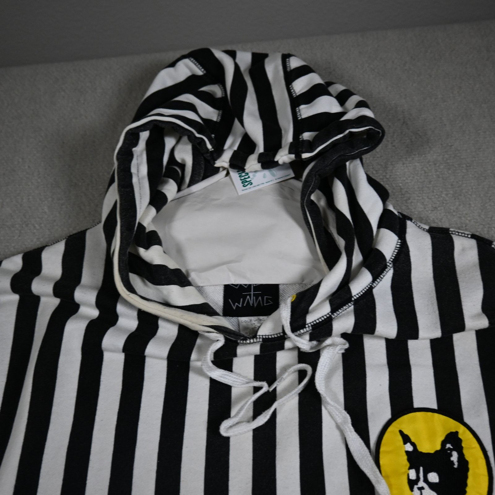 Golf Wang Golf Wang Tyler The Creator Striped Hoodie Black White XL Size US XL / EU 56 / 4 - 6 Thumbnail