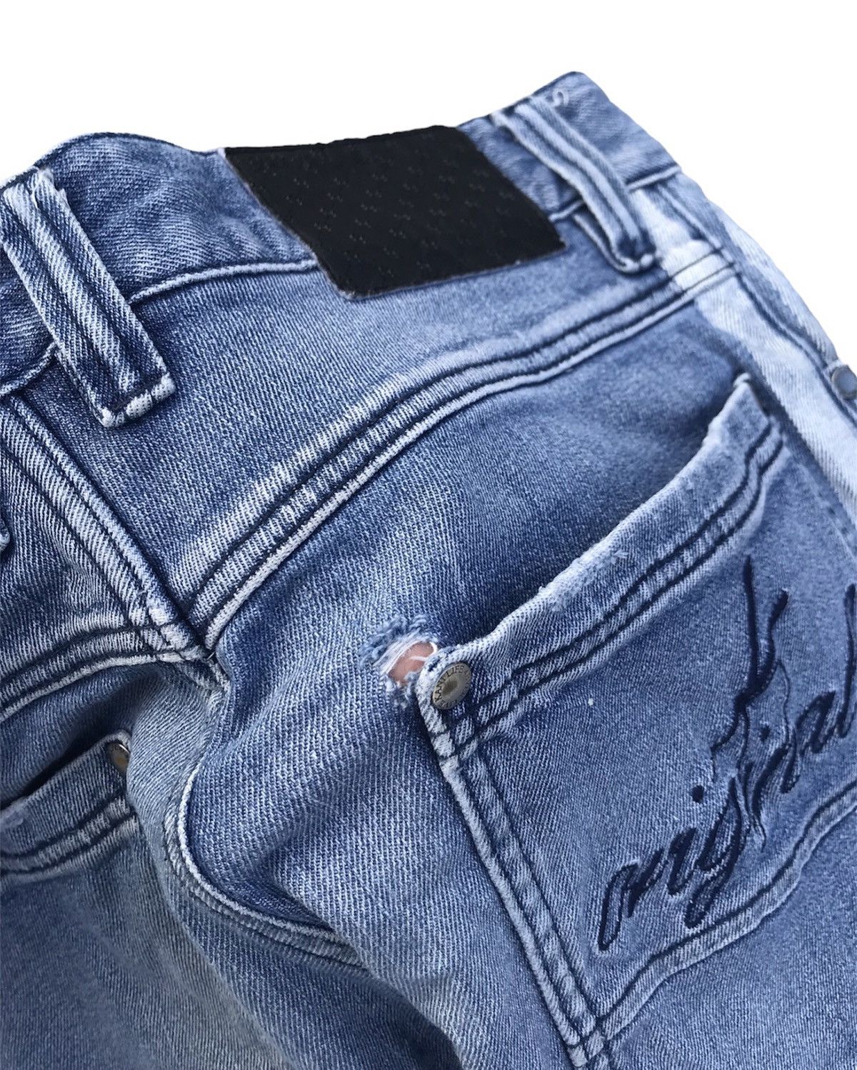 Karl Kani Karl Kani Sideline Biker Skinny Denim Size US 32 / EU 48 - 12 Thumbnail