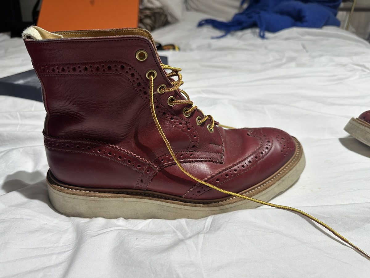 Tricker's Trickers x END Vibram Sole Stow Brogue Boot Size US 9 / EU 42 - 3 Thumbnail