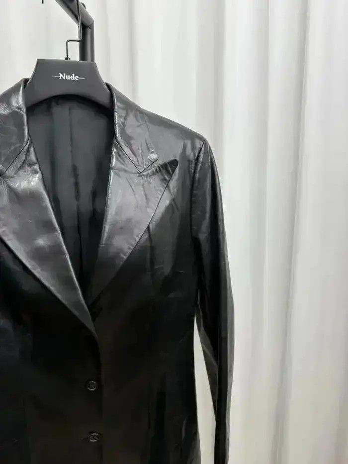Yohji Yamamoto Yohji Yamamoto Yohji Yamamoto Noir Leather Jacket-2506 Size US M / EU 48-50 / 2 - 4 Thumbnail