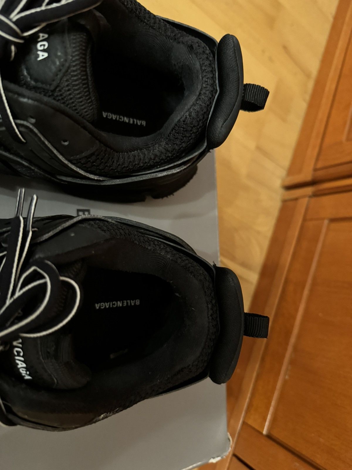 Balenciaga Balenciaga Triple Black Track Size US 14 / EU 47 - 7 Thumbnail