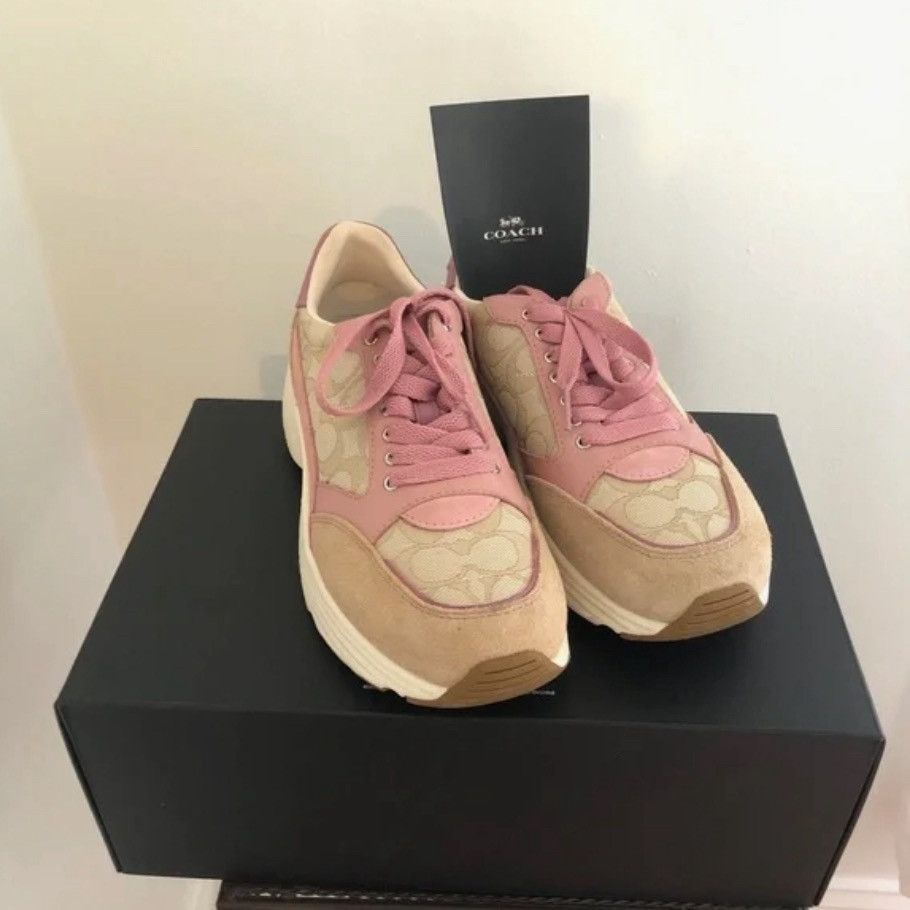 Coach C152 SIG TECH RUNNER (8.5 size FEMALE) Size US 8.5 / IT 38.5 - 8 Thumbnail