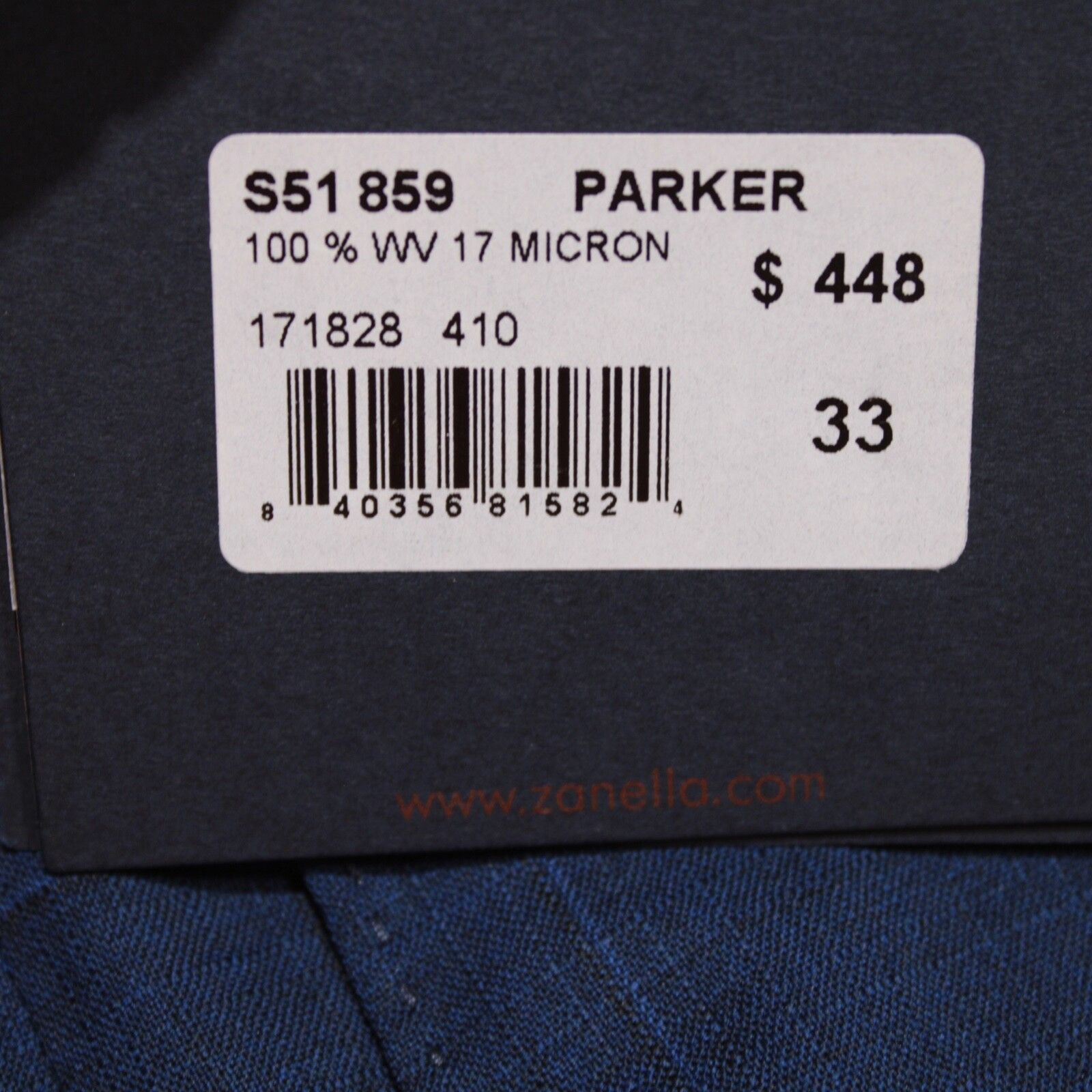 Zanella Zanella New with tags Dress Pants Size 33 US In Blue Size US 33 - 4 Thumbnail