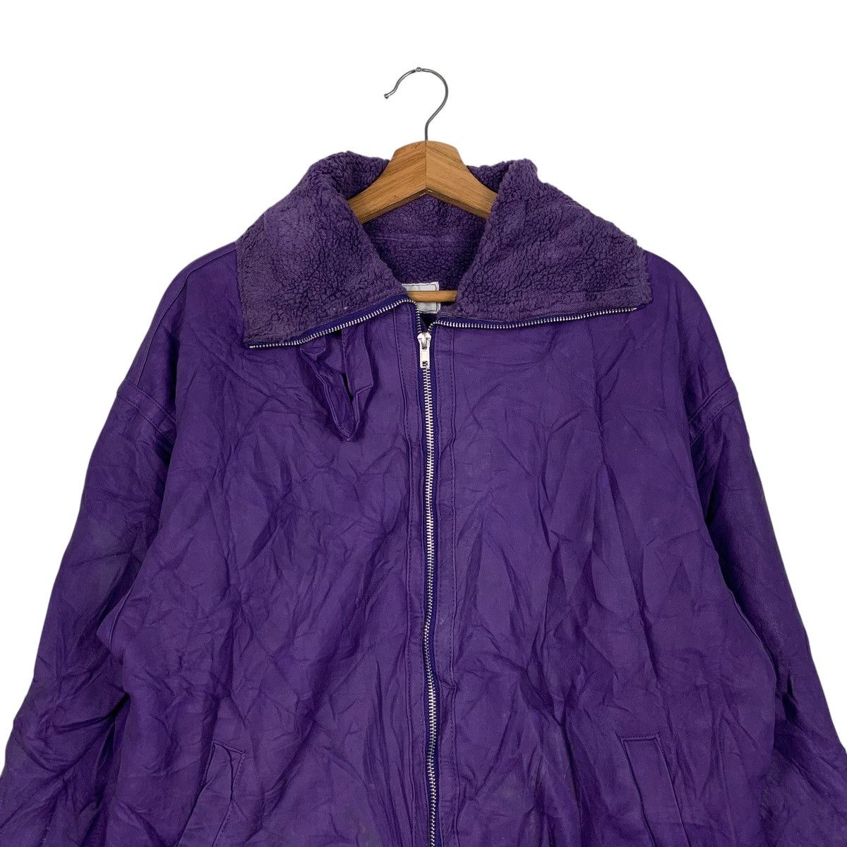 Japanese Brand Japanese Brand WWG Synthetic Leather Jacket Size M / US 6-8 / IT 42-44 - 2 Thumbnail