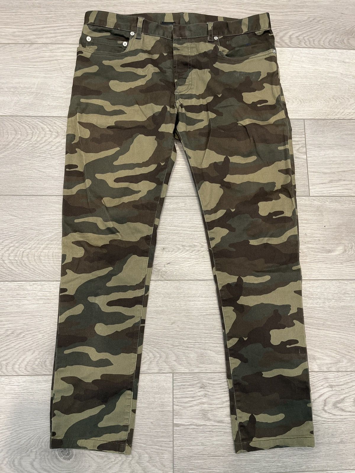 Dior Mens 34 Camo Dior Pants Size US 34 / EU 50 - 1 Thumbnail