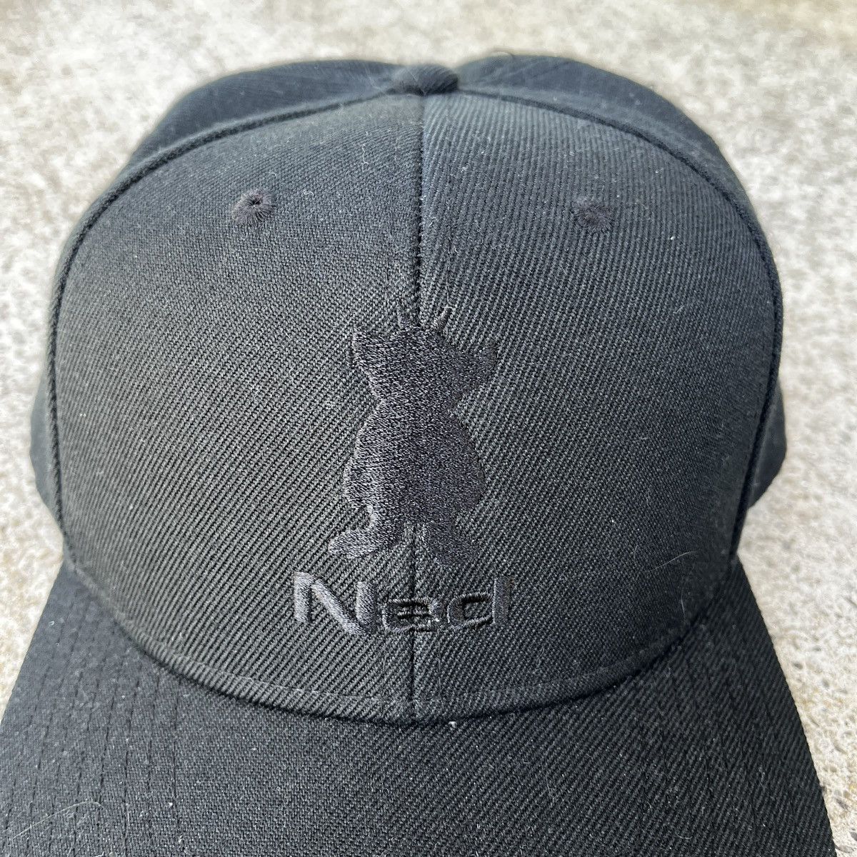 Vintage Vintage Ned Black Snapback Hat Skater Rave Size ONE SIZE - 2 Thumbnail