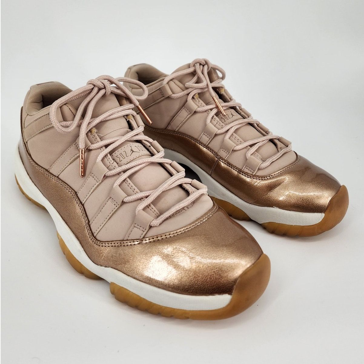 Nike Jordan 11 Retro Low Rose Gold Sneakers Women's Size 9.5 Size US 9.5 / IT 39.5 - 12 Thumbnail