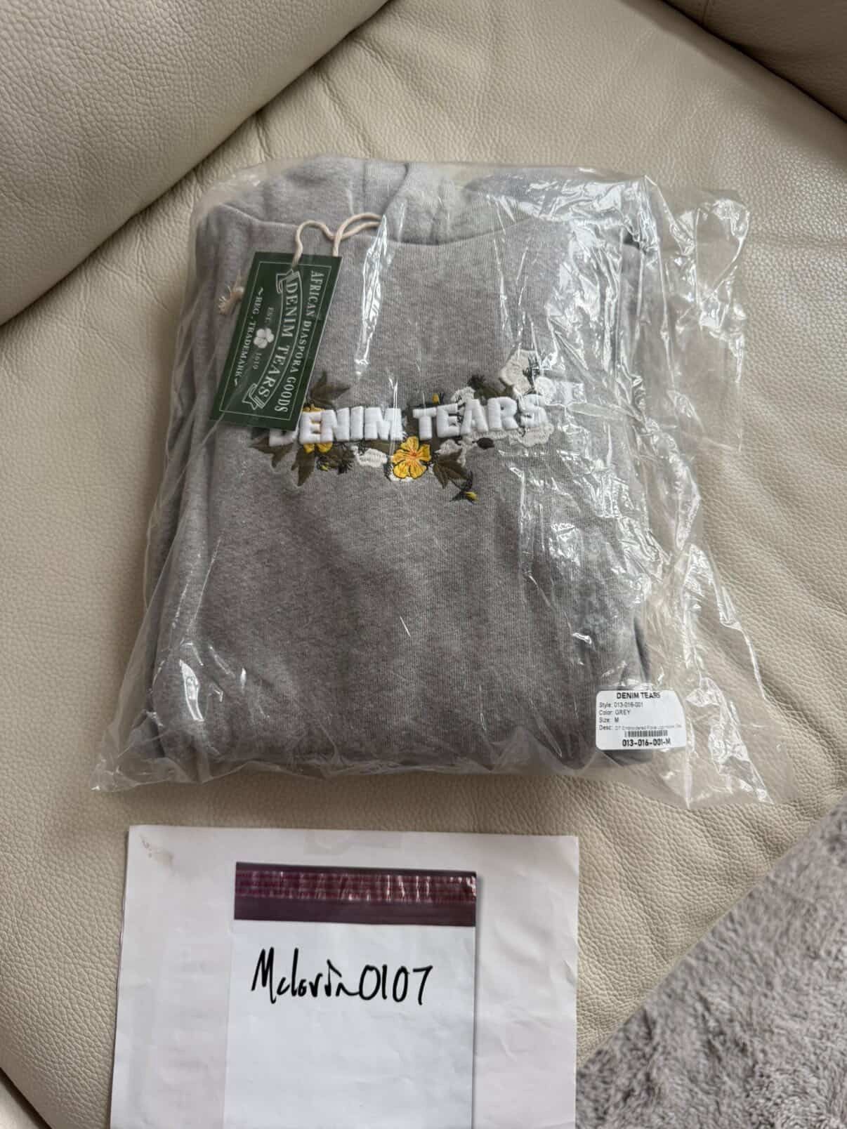 Denim Tears Embroidered Logo Sweatshirt
