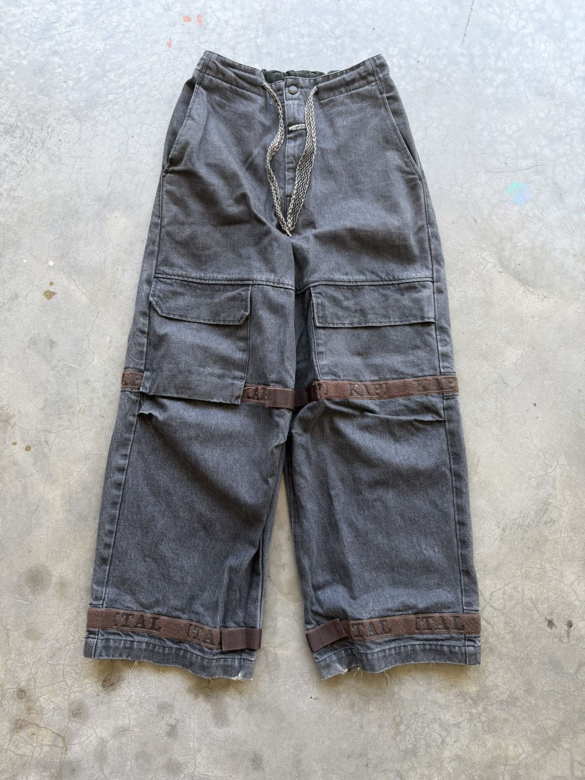 Kapital Black/Brown Kapital Nouvelle Girbaud Shuttle Jeans/Pants Size US 32 / EU 48 - 2 Thumbnail