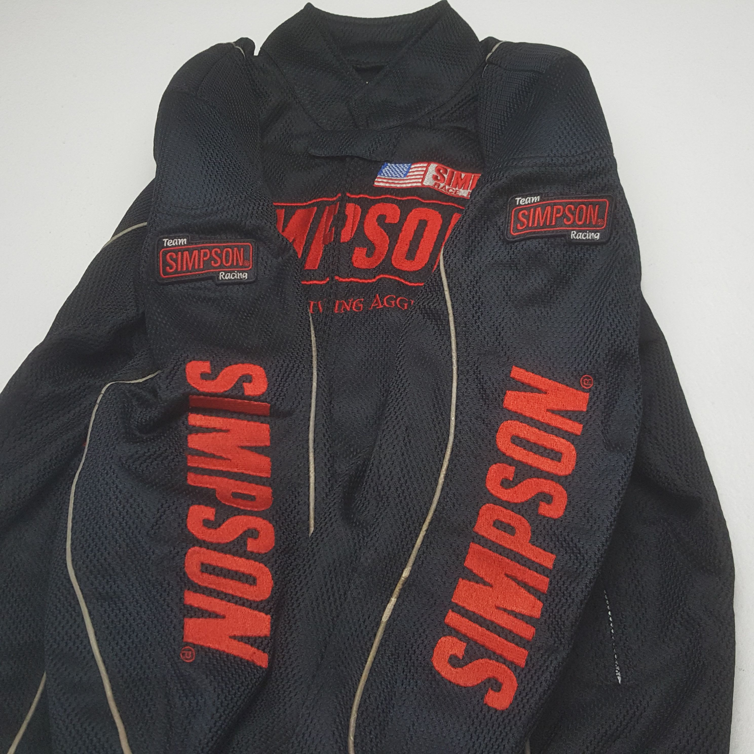 The Simpsons Vintage Simpson Bikers Suit Racing Jacket Size US S / EU 44-46 / 1 - 8 Thumbnail