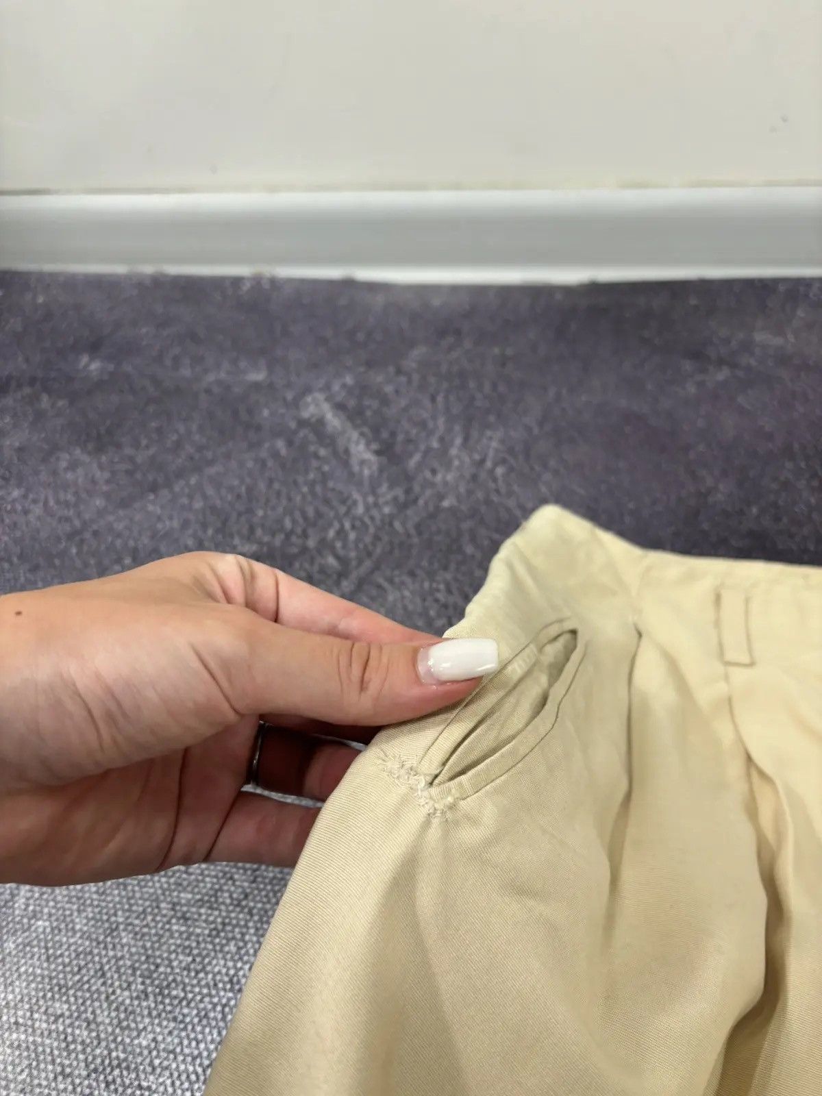 Polo Ralph Lauren × Ralph Lauren × Vintage Vintage Ralph Lauren Women’s Casual Luxury Mini Shorts Size 28" / US 6 / IT 42 - 5 Thumbnail