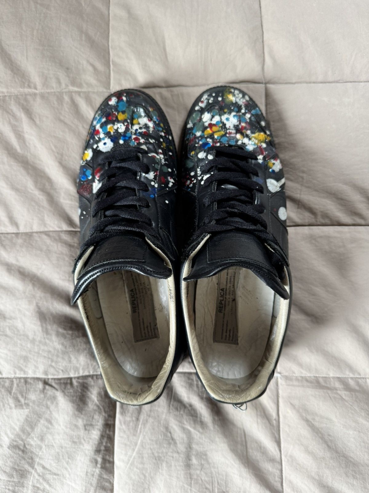 Maison Margiela Maison Margiela Paint Splattered Gats Size US 8 / EU 41 - 2 Thumbnail