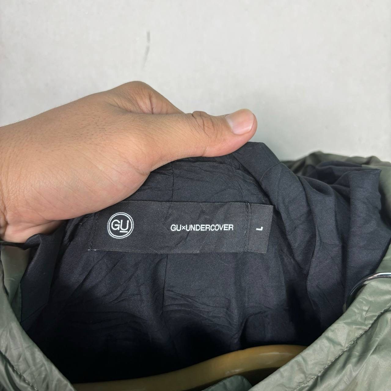 GU × Undercover AW21 GU x Undercover Padded Flower Parka Coat Olive Size US L / EU 52-54 / 3 - 7 Thumbnail