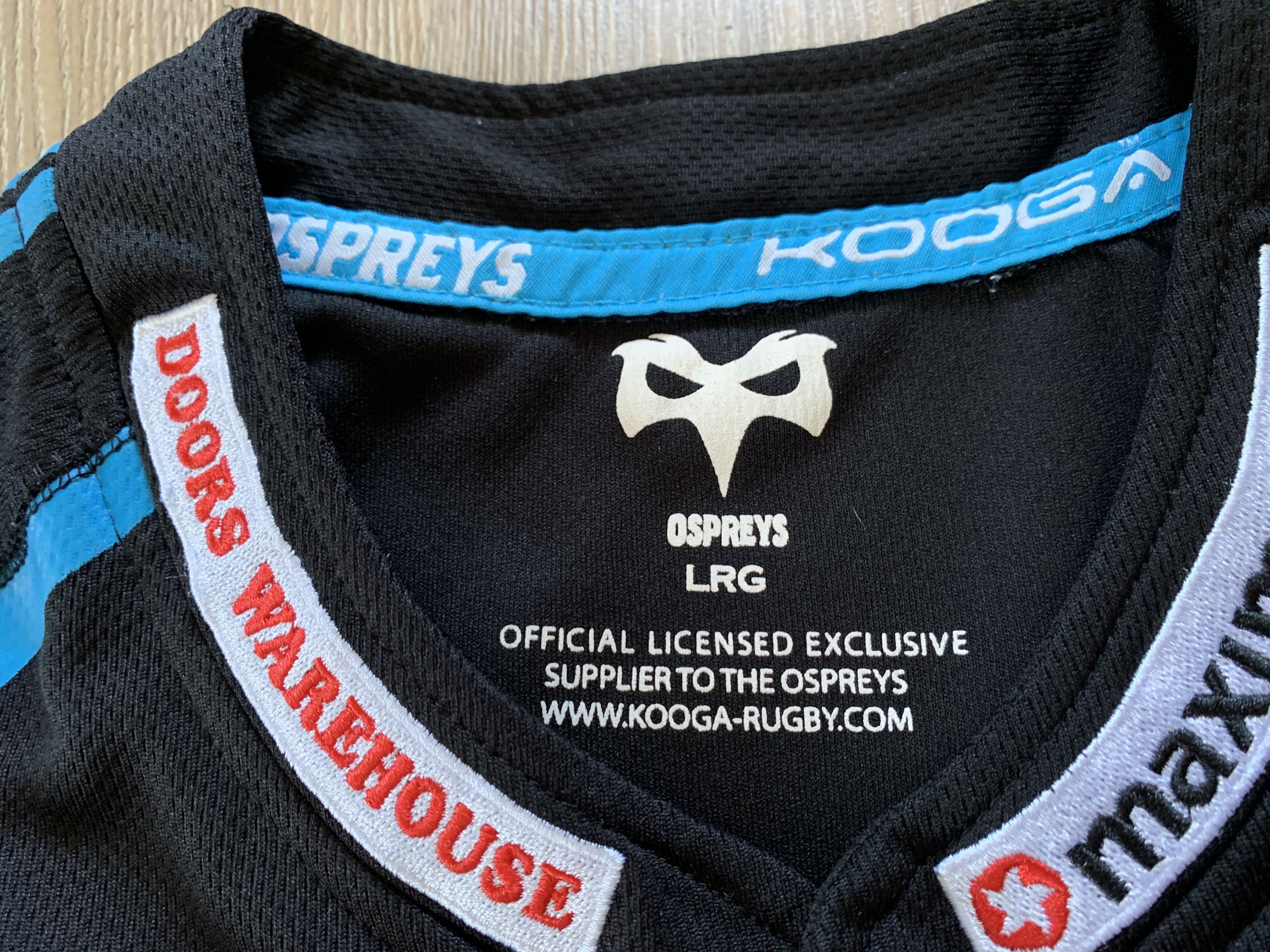 Osprey Ospreys Rugby Union Kooga Vintage Jersey Size US L / EU 52-54 / 3 - 6 Thumbnail