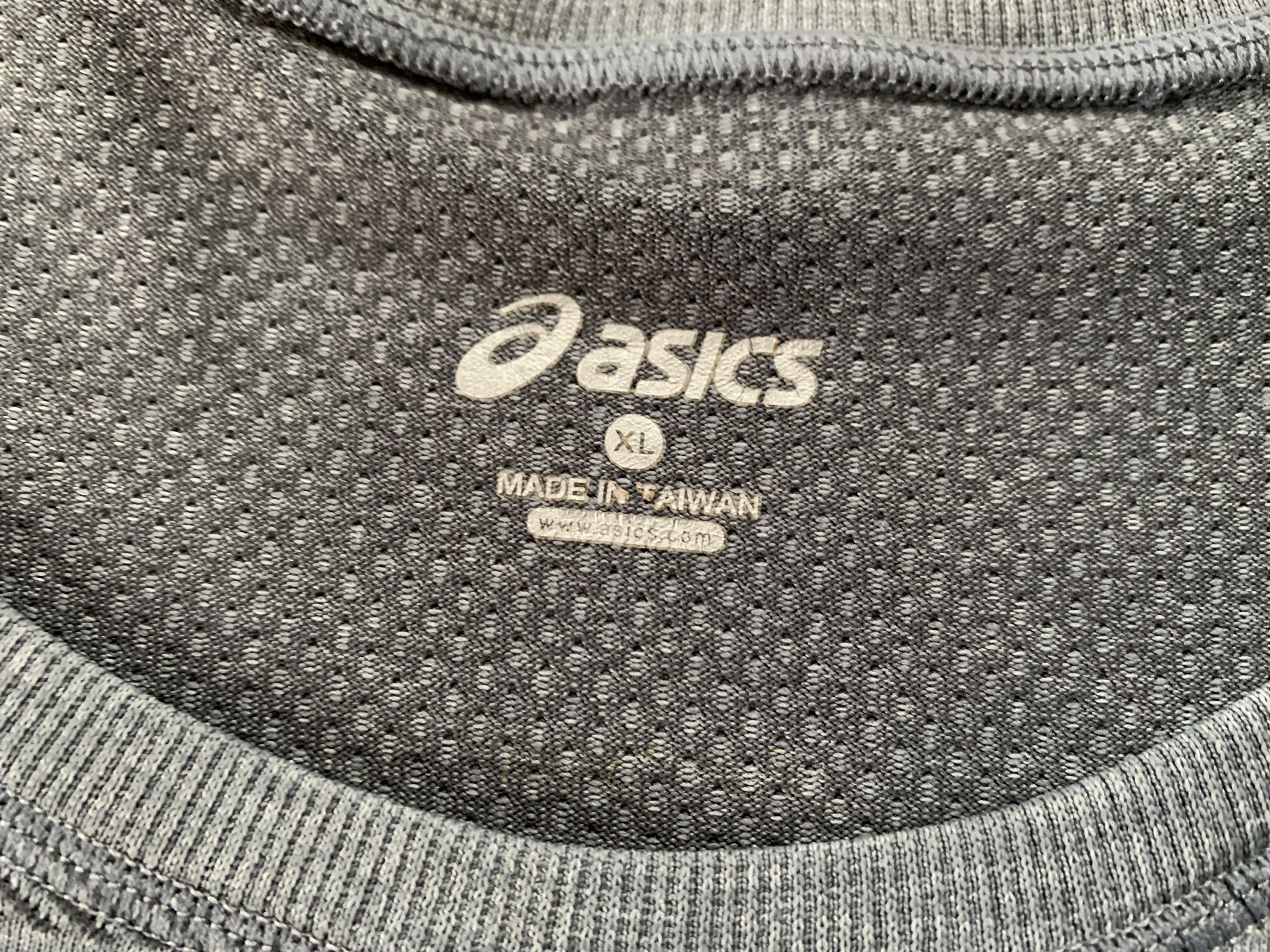 Asics Asics Men's Grey Training T Shirt Size US XL / EU 56 / 4 - 5 Thumbnail