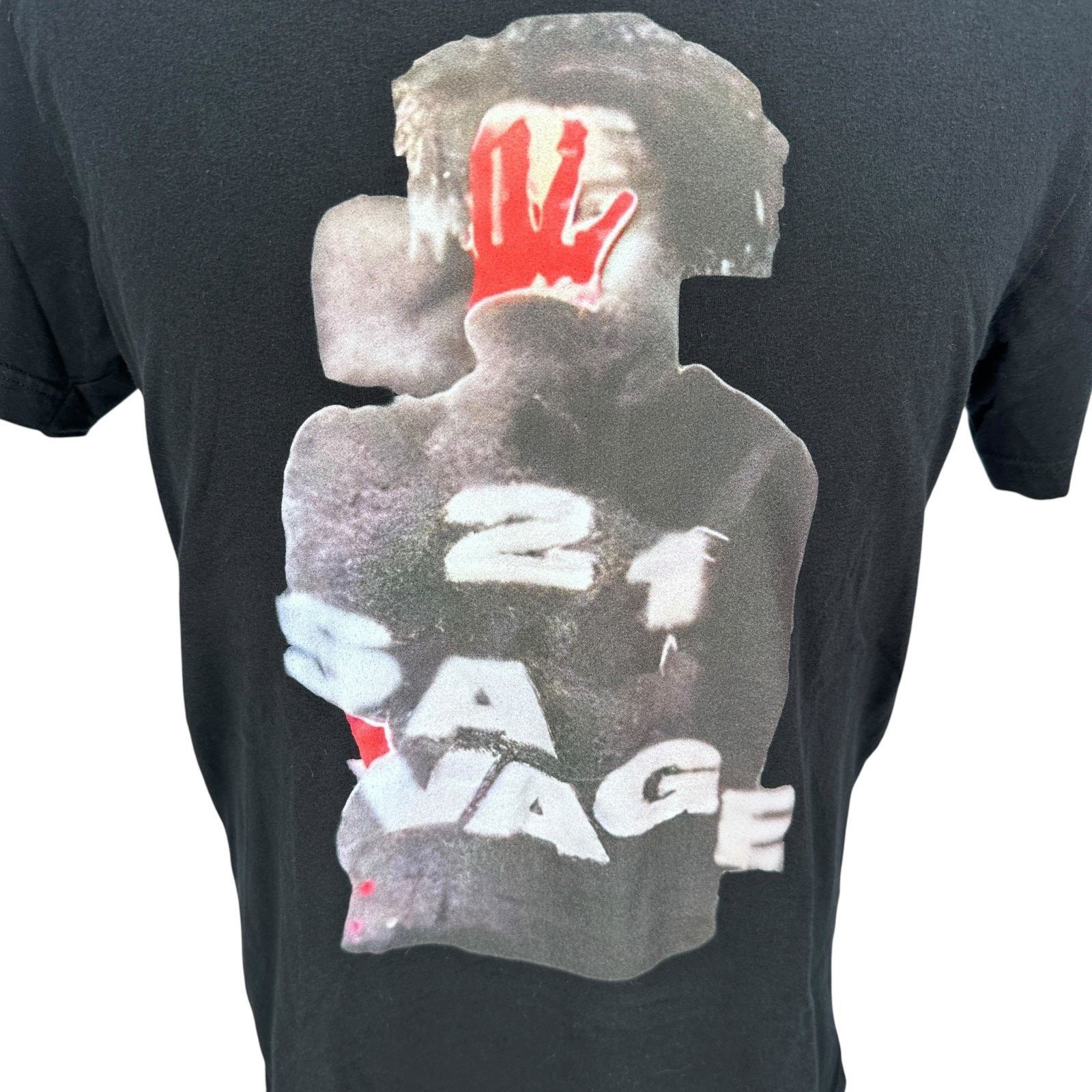 21 Savage 21 Savage 2023 It Was All a Blur Tour T-Shirt Men's L Black Size US L / EU 52-54 / 3 - 2 Thumbnail
