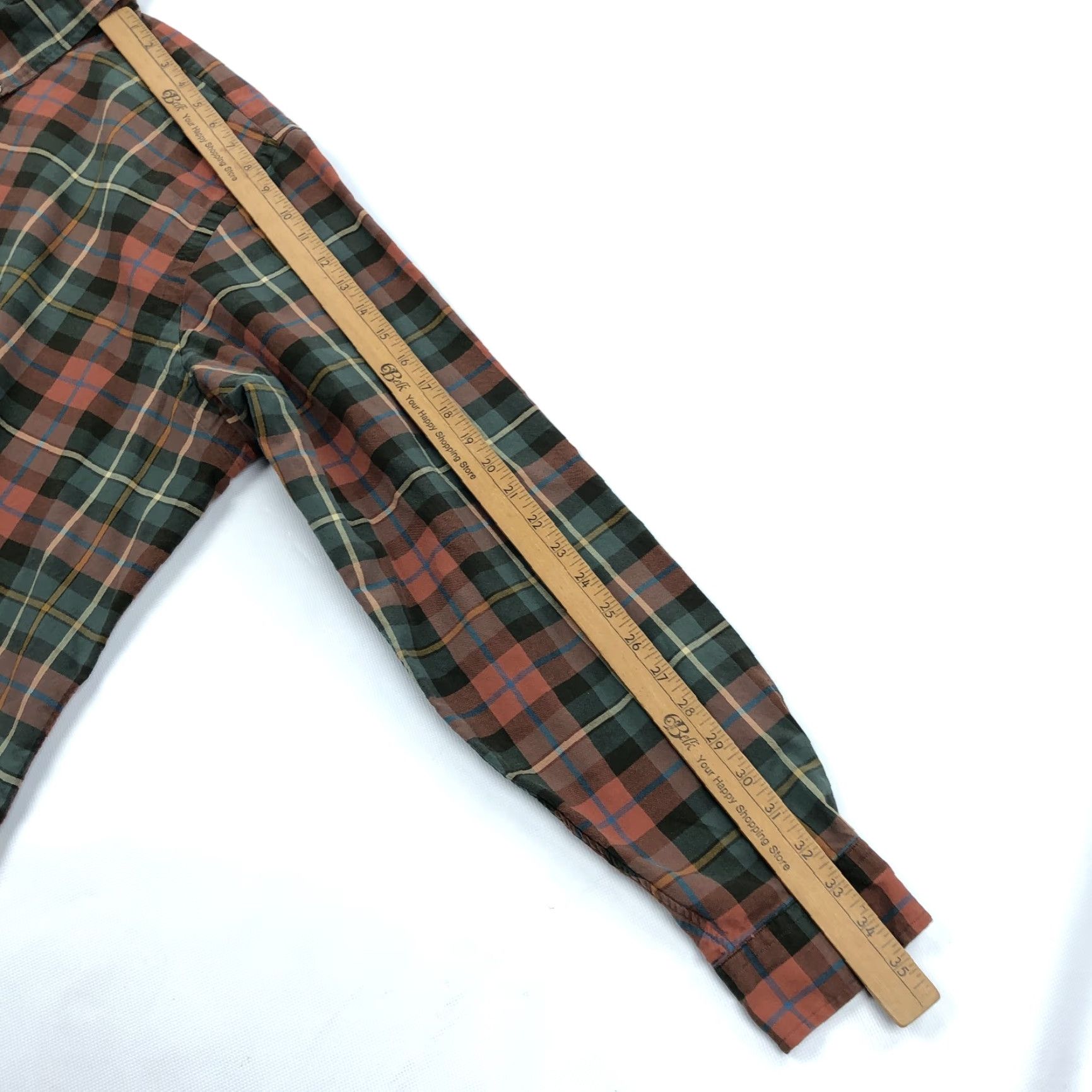 Ralph Lauren Ralph Lauren Men's 4XLT Custom Fit Plaid Button Up Shirt Long Sleeve Fall Size US XXL / EU 58 / 5 - 6 Thumbnail